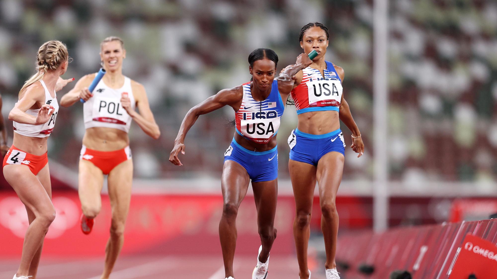 $!Estados Unidos logra el doblete en los relevos 4x400 m de Tokio 2020