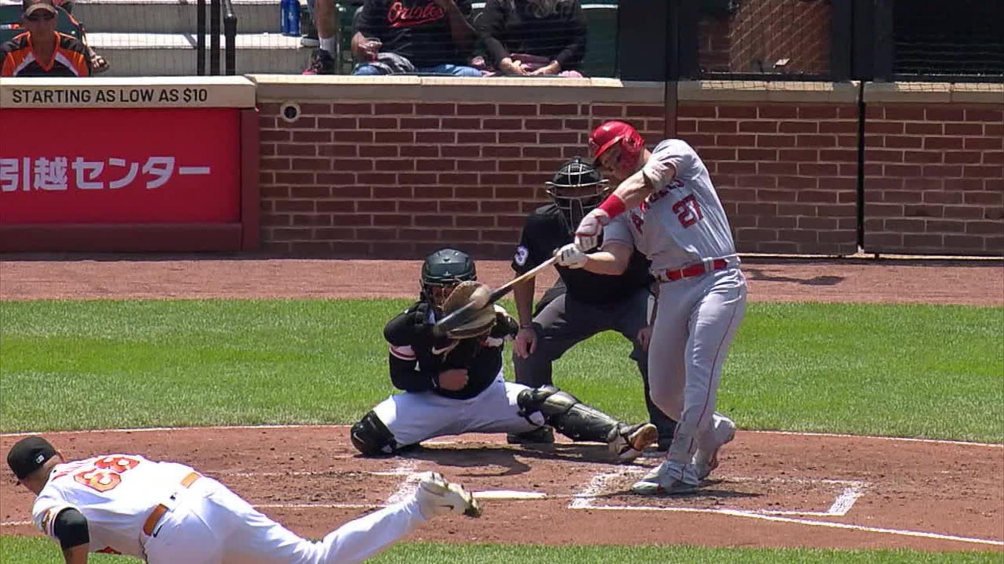 $!Ohtani y Trout potencian remontada de Angelinos en Baltimore
