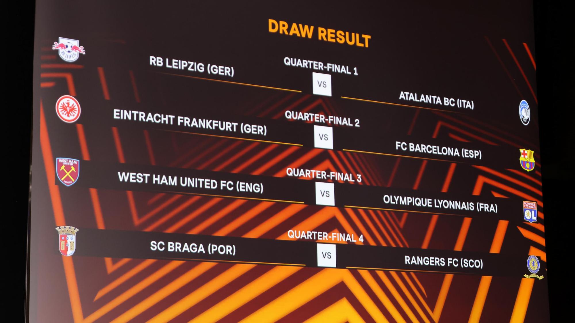 $!Barcelona espera al Eintracht Frankfurt en los cuartos de final de la Europa League