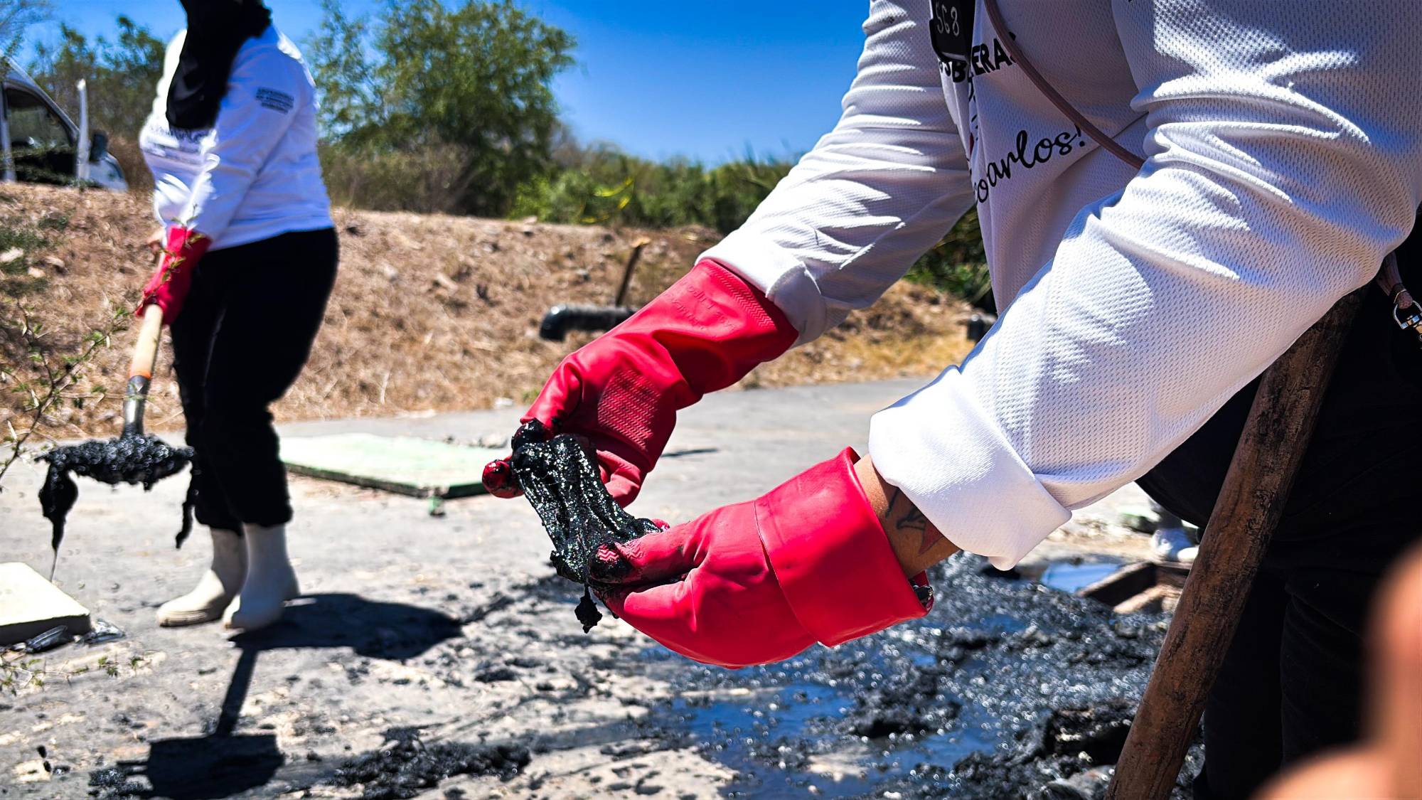 $!Por cuarto día consecutivo, Sabuesos Guerreras halla restos humanos en planta tratadora de Tacuichamona