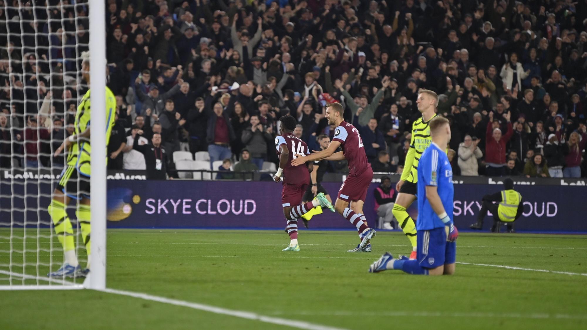 $!El West Ham elimina al Arsenal de la Carabao Cup