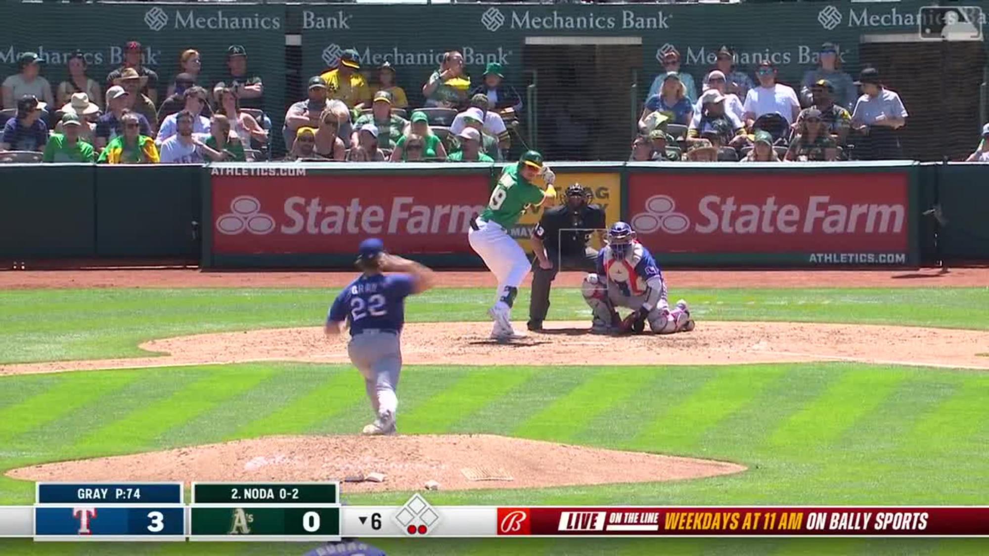 $!Gray coquetea con el sin hit en triunfo de Rangers sobre Atléticos