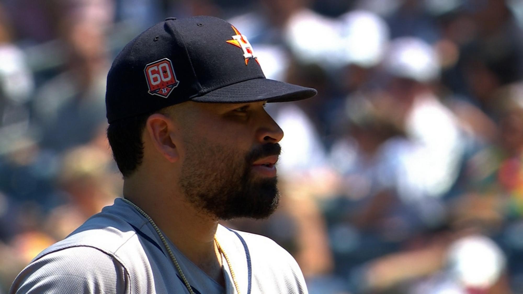 $!José Urquidy lanza sin hit hasta la séptima, pero sale sin decisión ante Yanquis