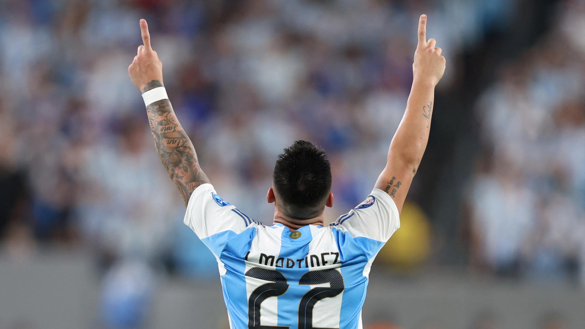 $!Lautaro le da un triunfo agónico a Argentina ante Chile