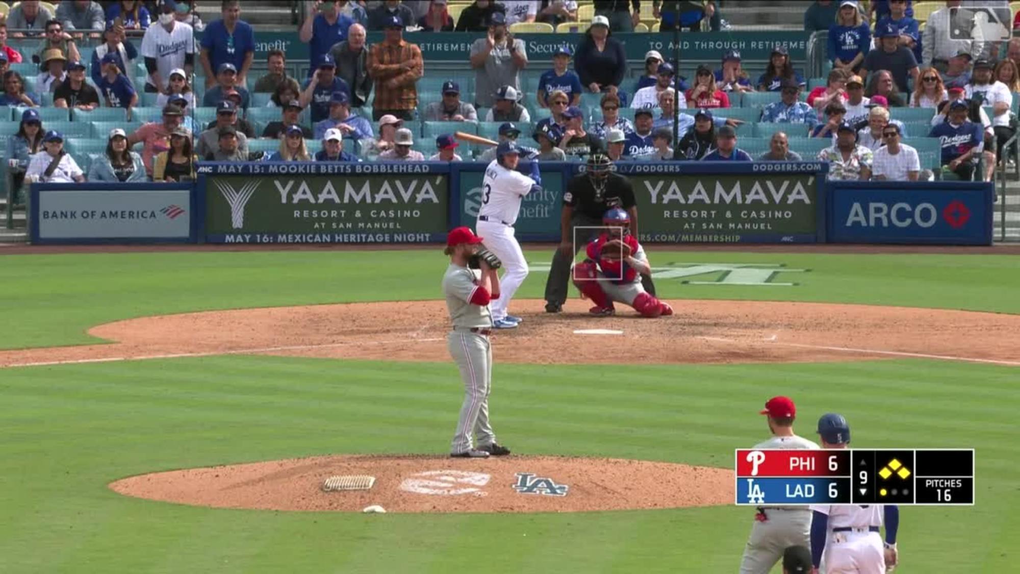 $!Grand slam de Muncy da victoria a Dodgers ante Filis