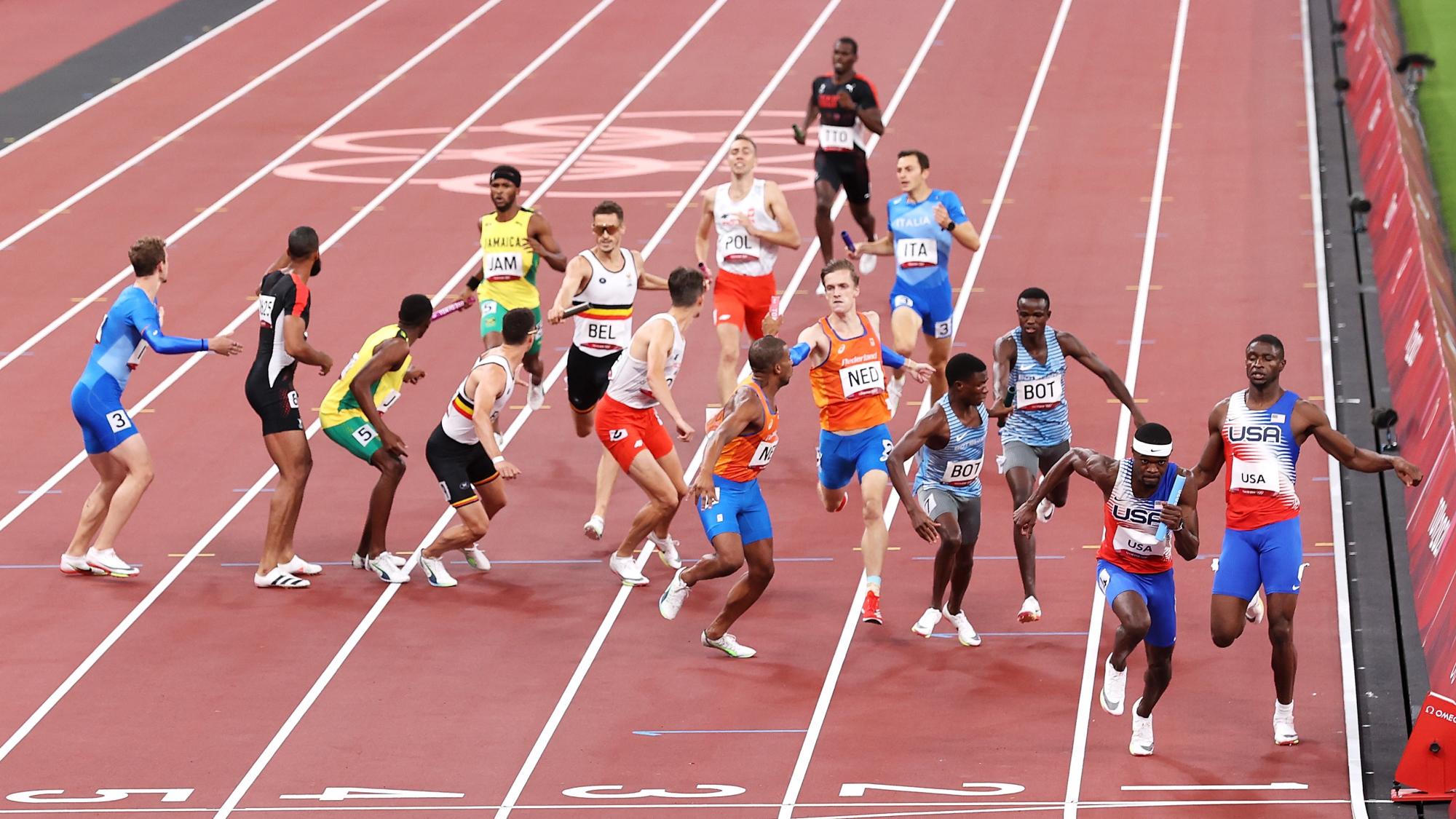 $!Estados Unidos logra el doblete en los relevos 4x400 m de Tokio 2020