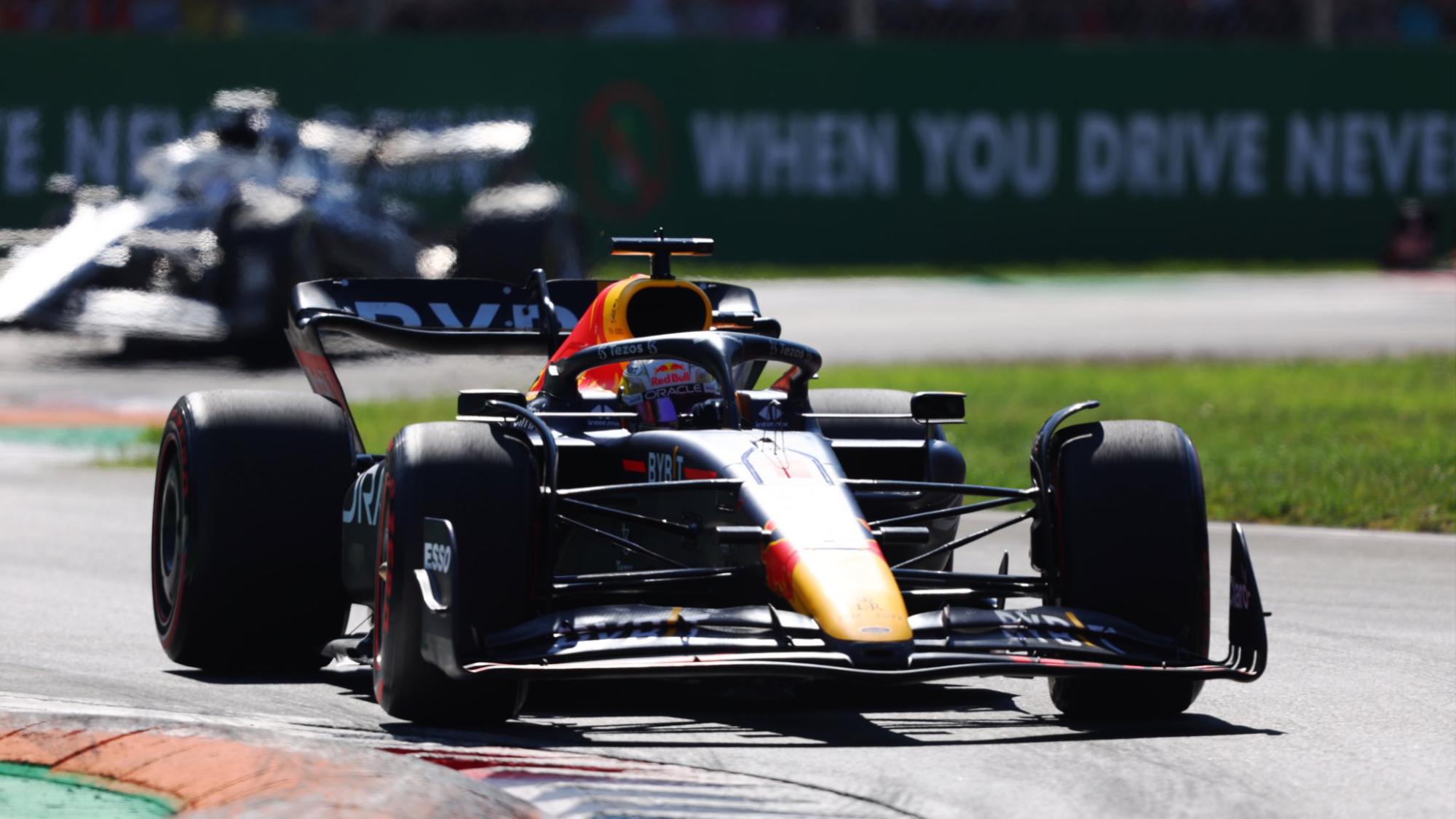 $!Max Verstappen gana el Gran Premio de Italia; Checo es sexto