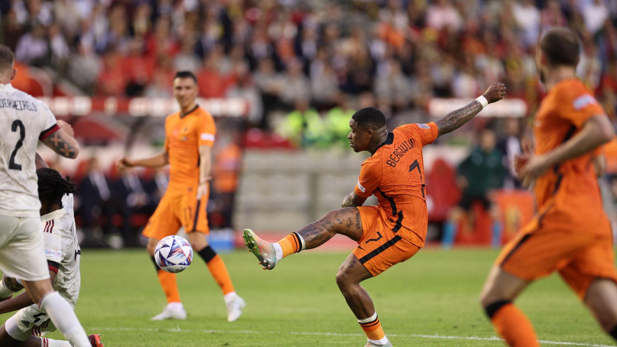 $!Holanda golea a Bélgica a domicilio en la Nations League; Dinamarca sorprende a Francia