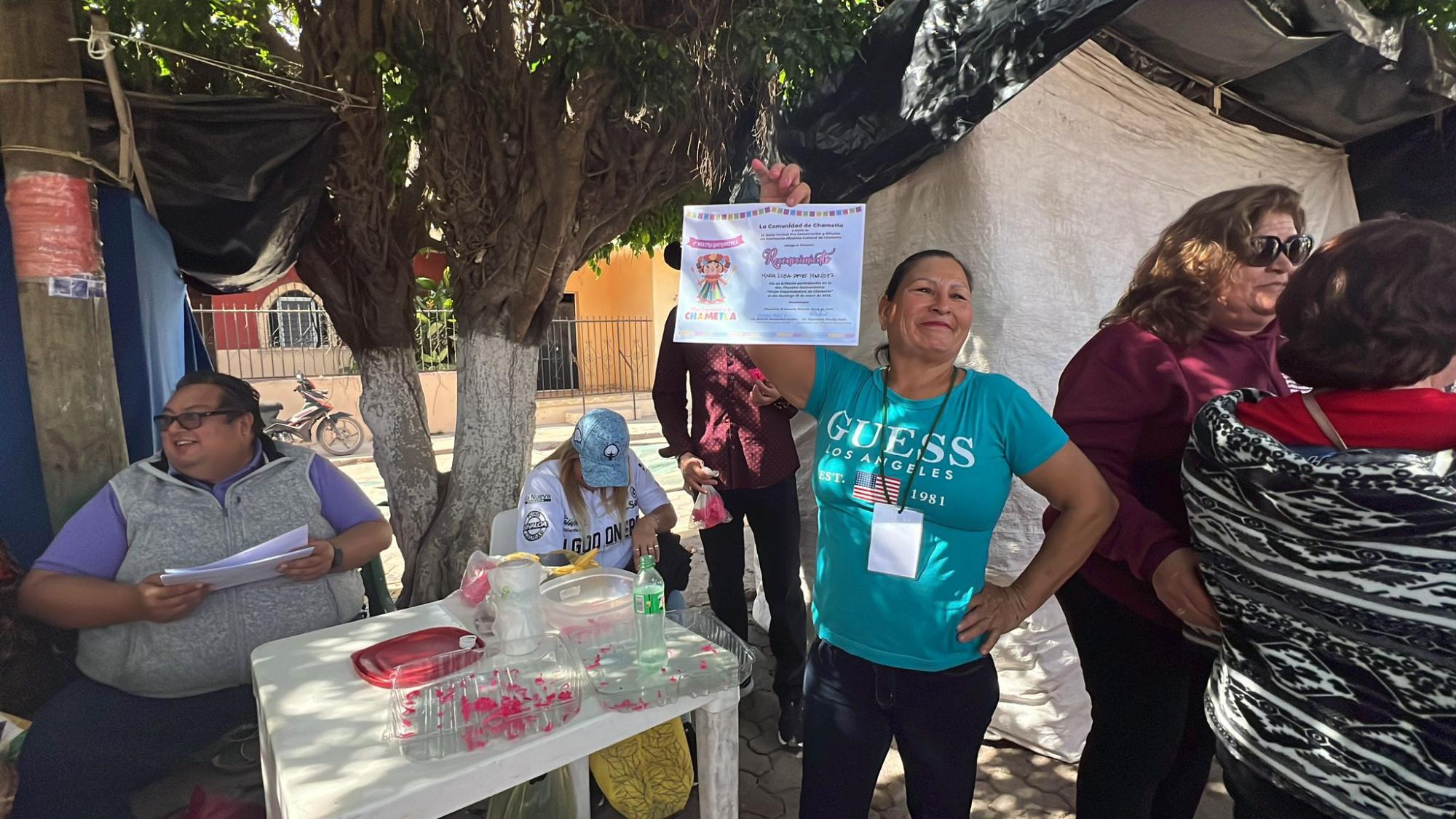 $!Realizan muestra gastronómica ‘Mujeres emprendedoras de Chametla’