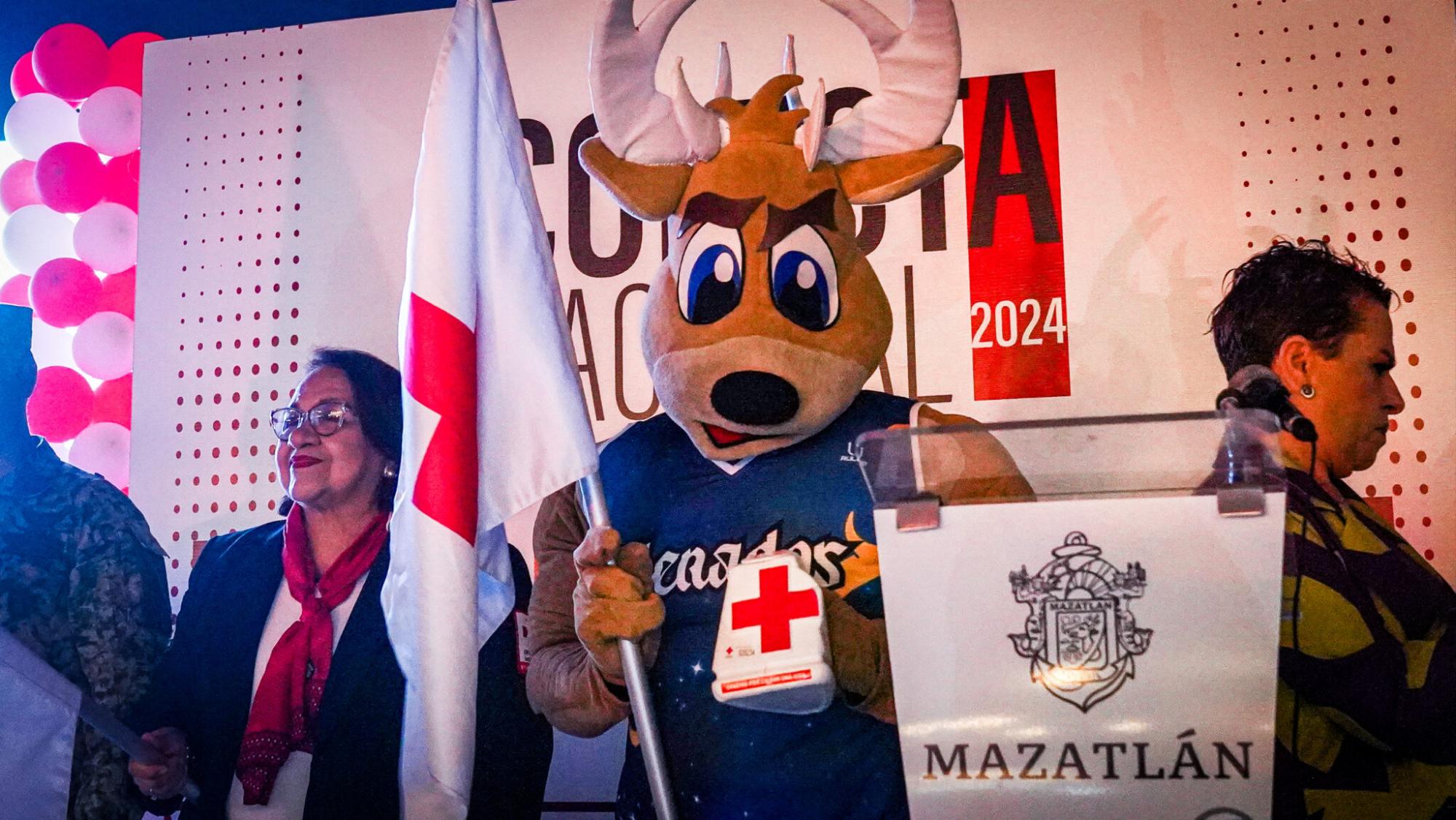$!Venados se une a la colecta anual de la Cruz Roja