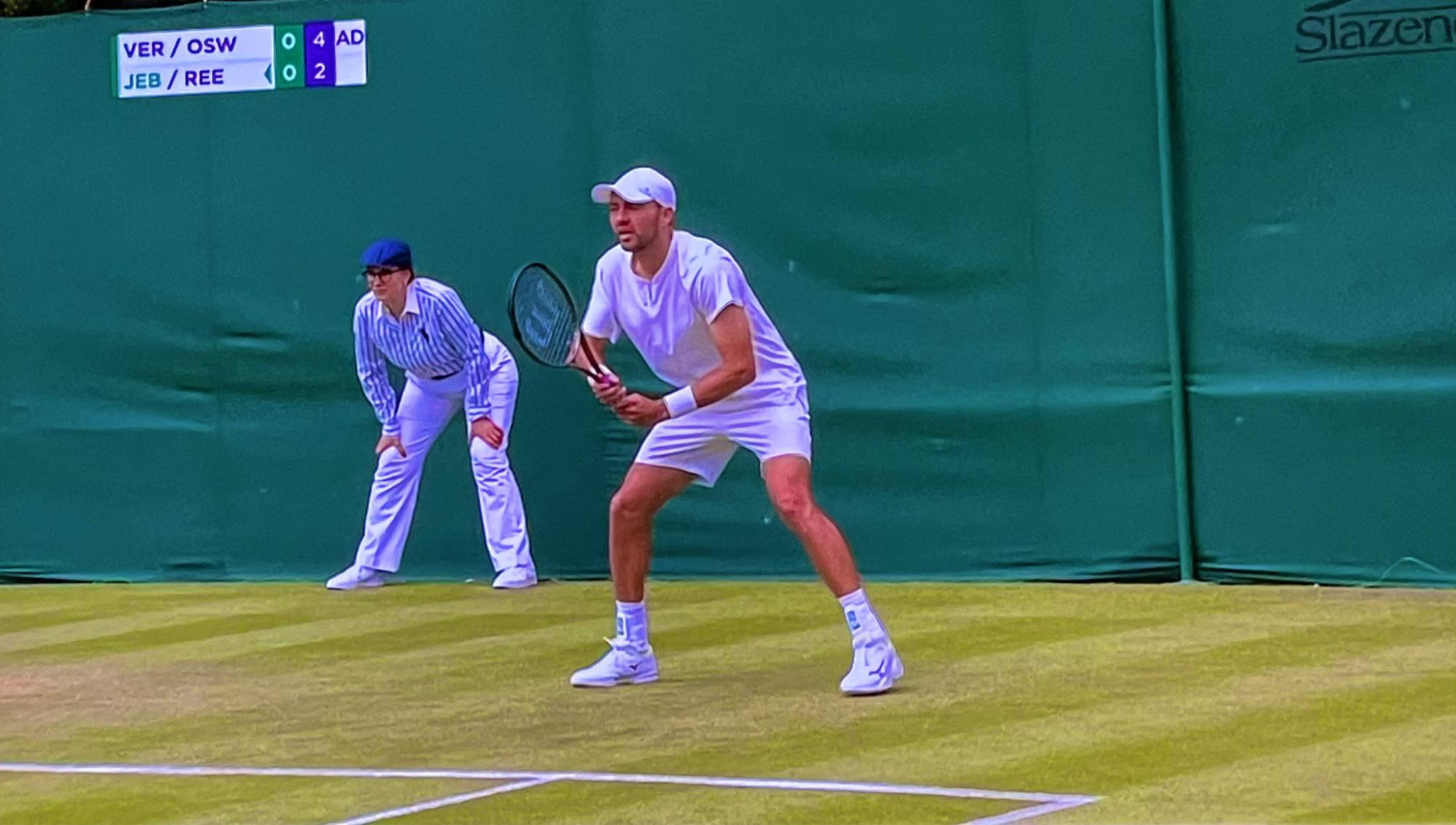 $!Culichi Hans Hach Verdugo debuta con triunfo en Wimbledon