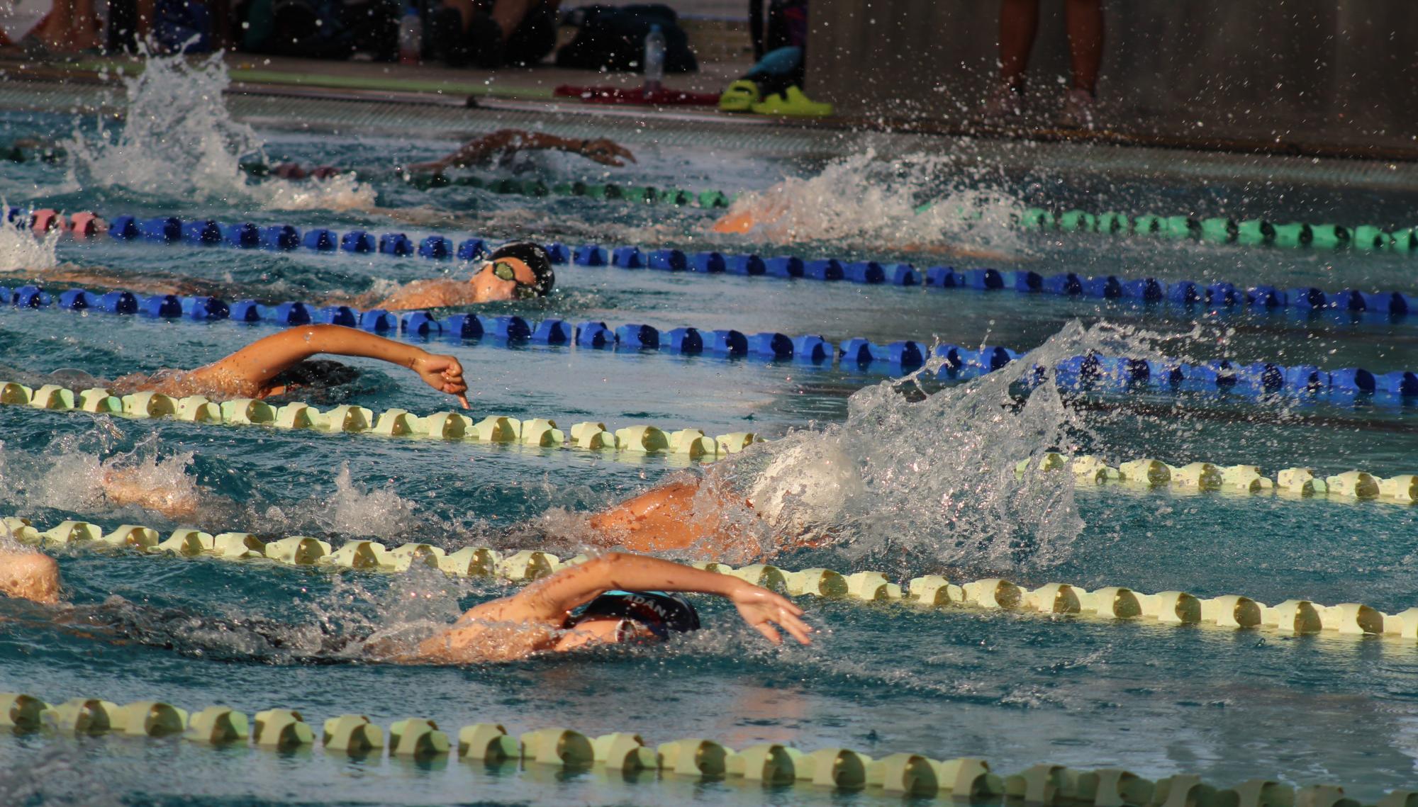 $!Centro Acuático Coahuila 2000 y La Loma Querétaro lideran Torneo de Natación del Pacífico 2022