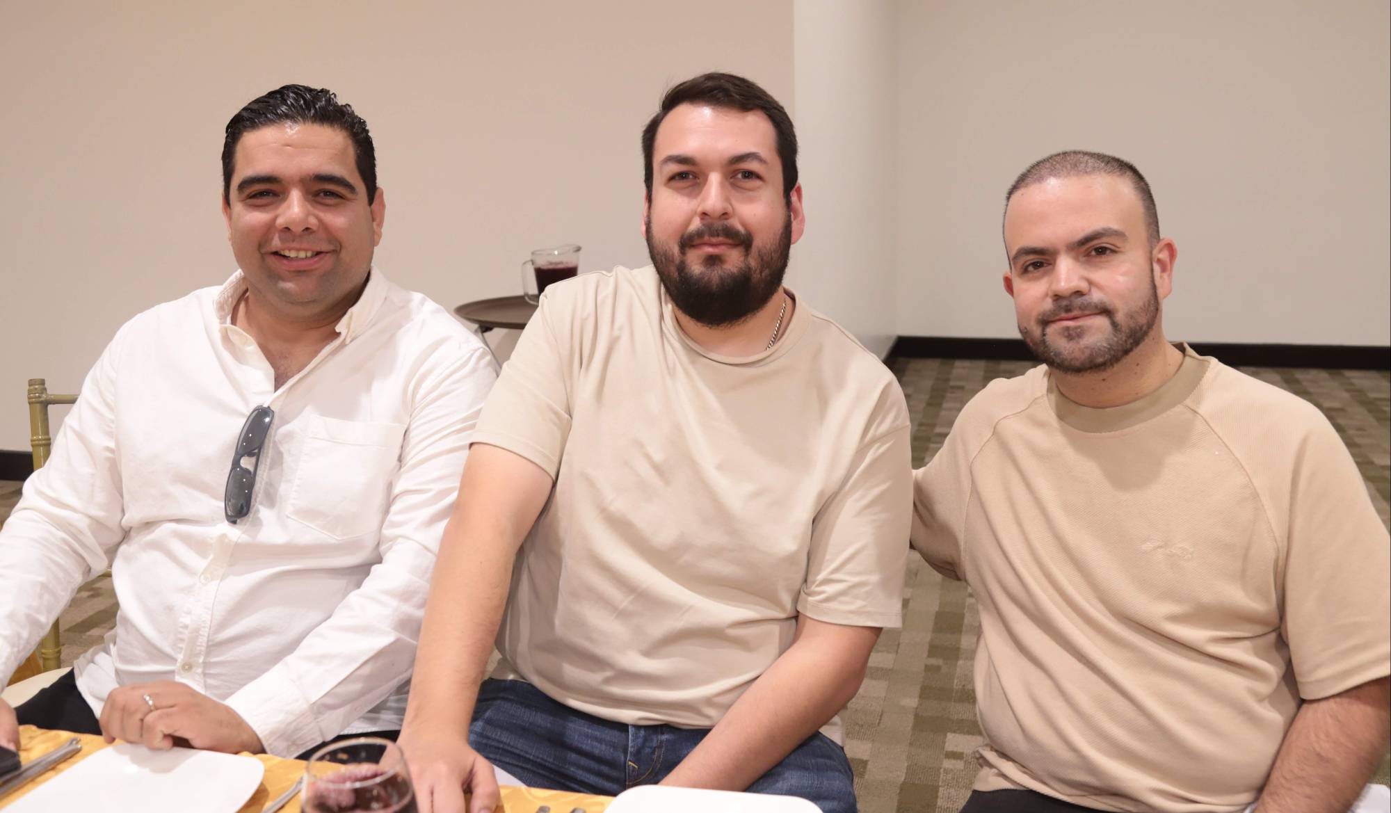 $!Mauricio Aguilar Alemán, Luis Guillermo Álvarez Aguilar y Morris Dávalos.