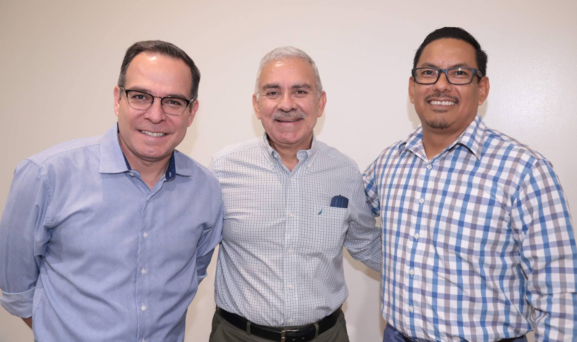 $!Miguel Calderón, Fernando Valdez y Gustavo Enrique Rojo.