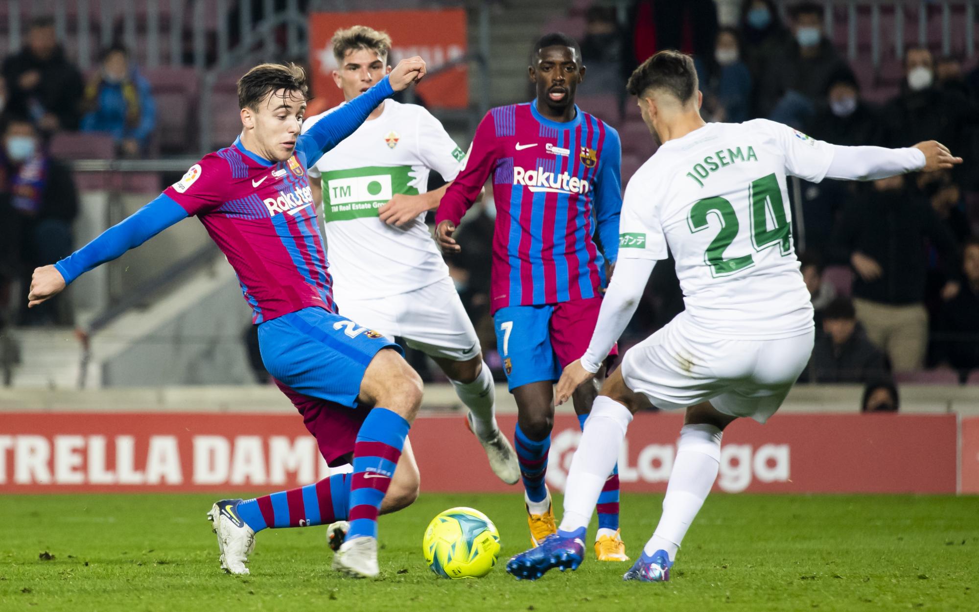 $!La sangre nueva del Barcelona da el triunfo 3-2 ante Elche
