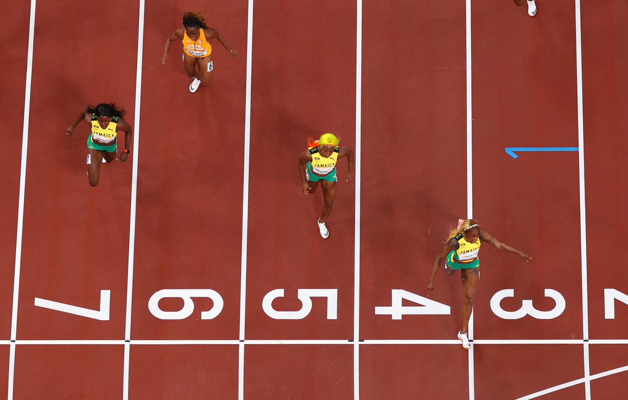 $!Elaine Thompson retiene la corona de 100 metros con récord olímpico