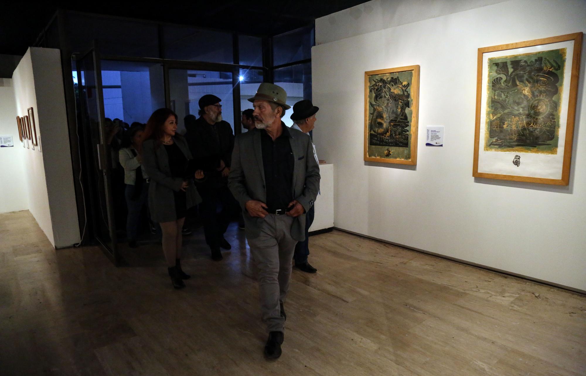 $!Plasma Isidro Madrid su amor por la naturaleza y la cultura en sus grabados