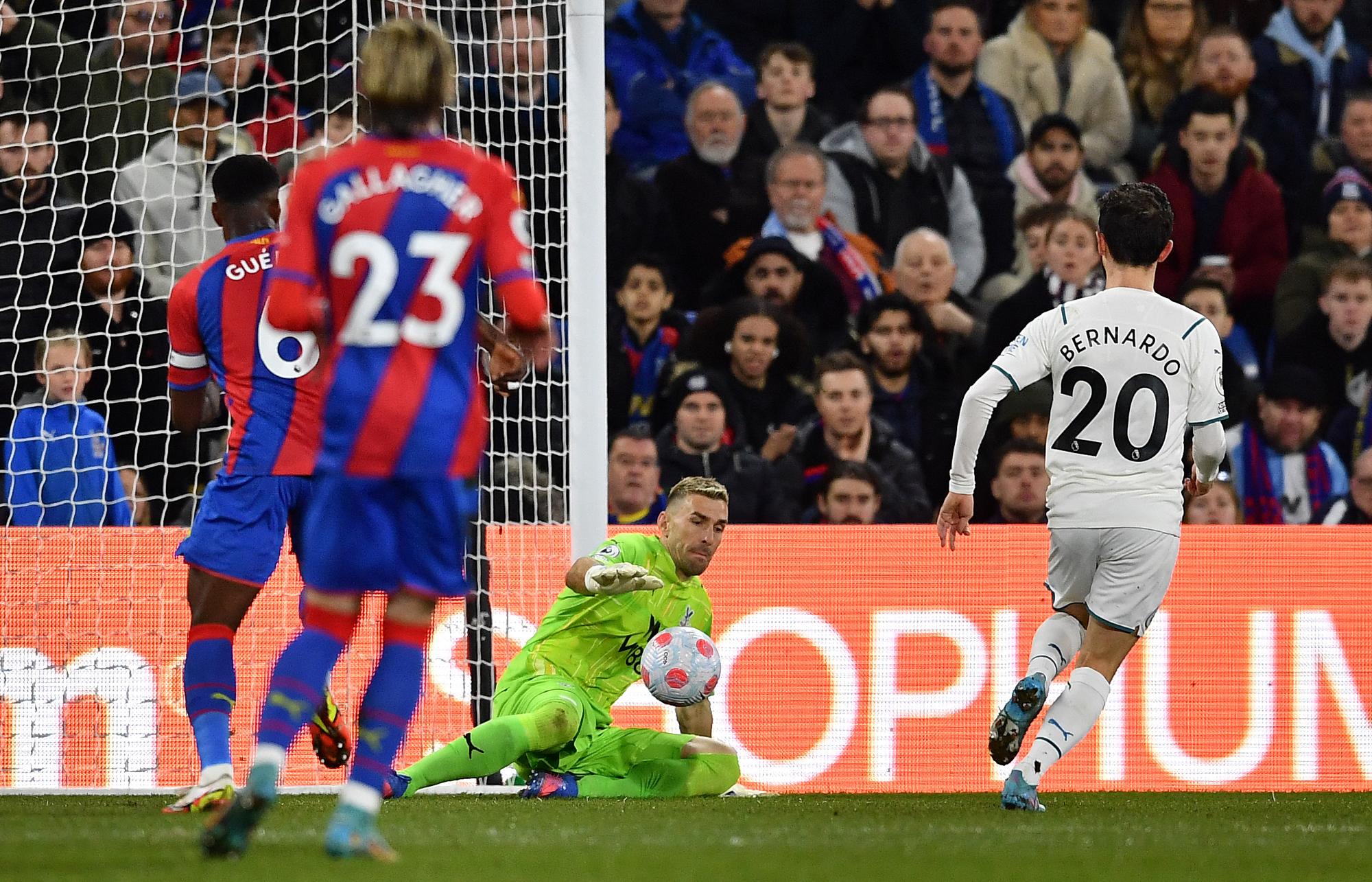 $!Manchester City igualó con Crystal Palace y quedó cuatro puntos por delante de Liverpool