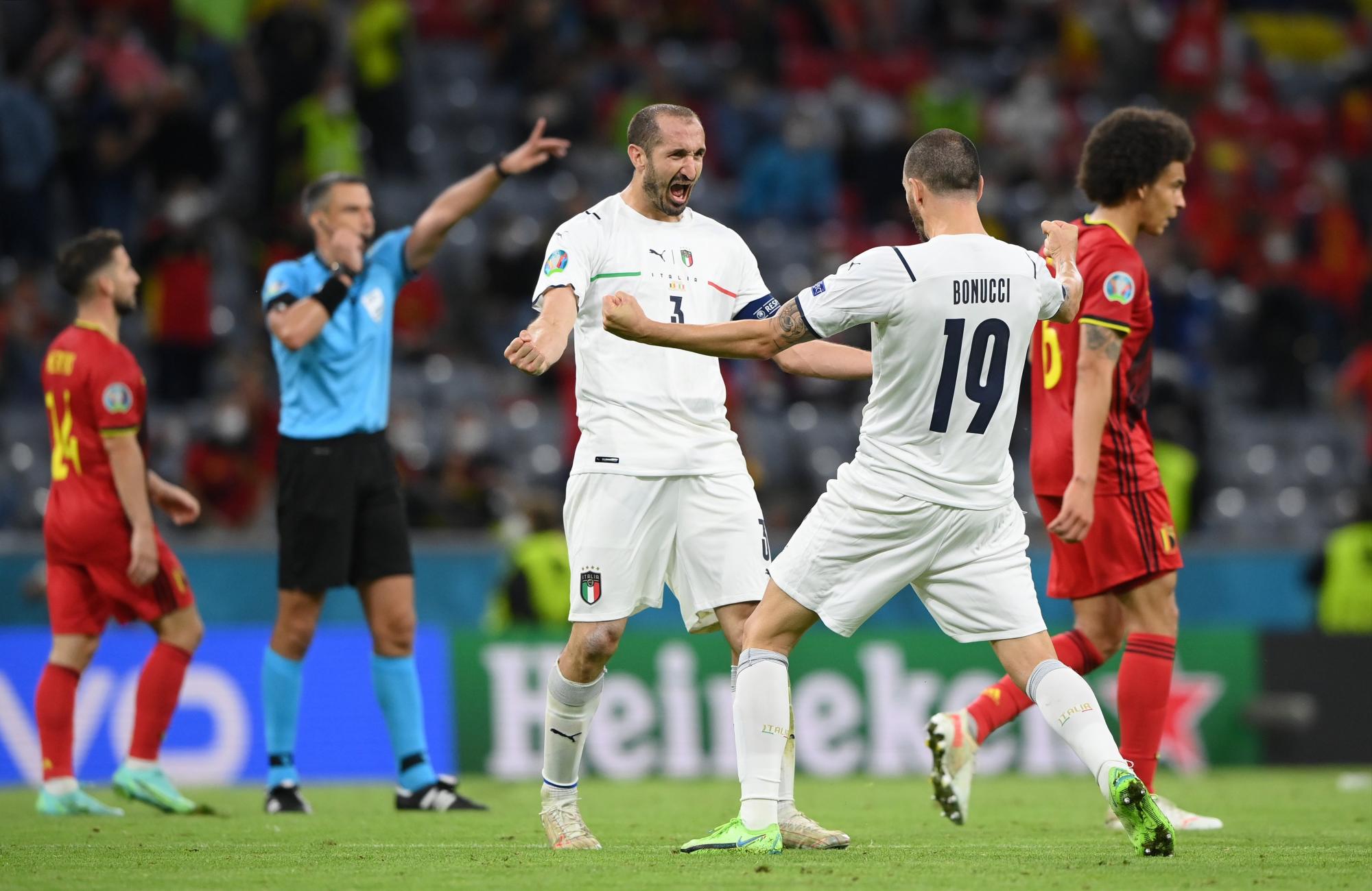 $!Italia vence a Bélgica y se medirá en semifinales de la Euro a España