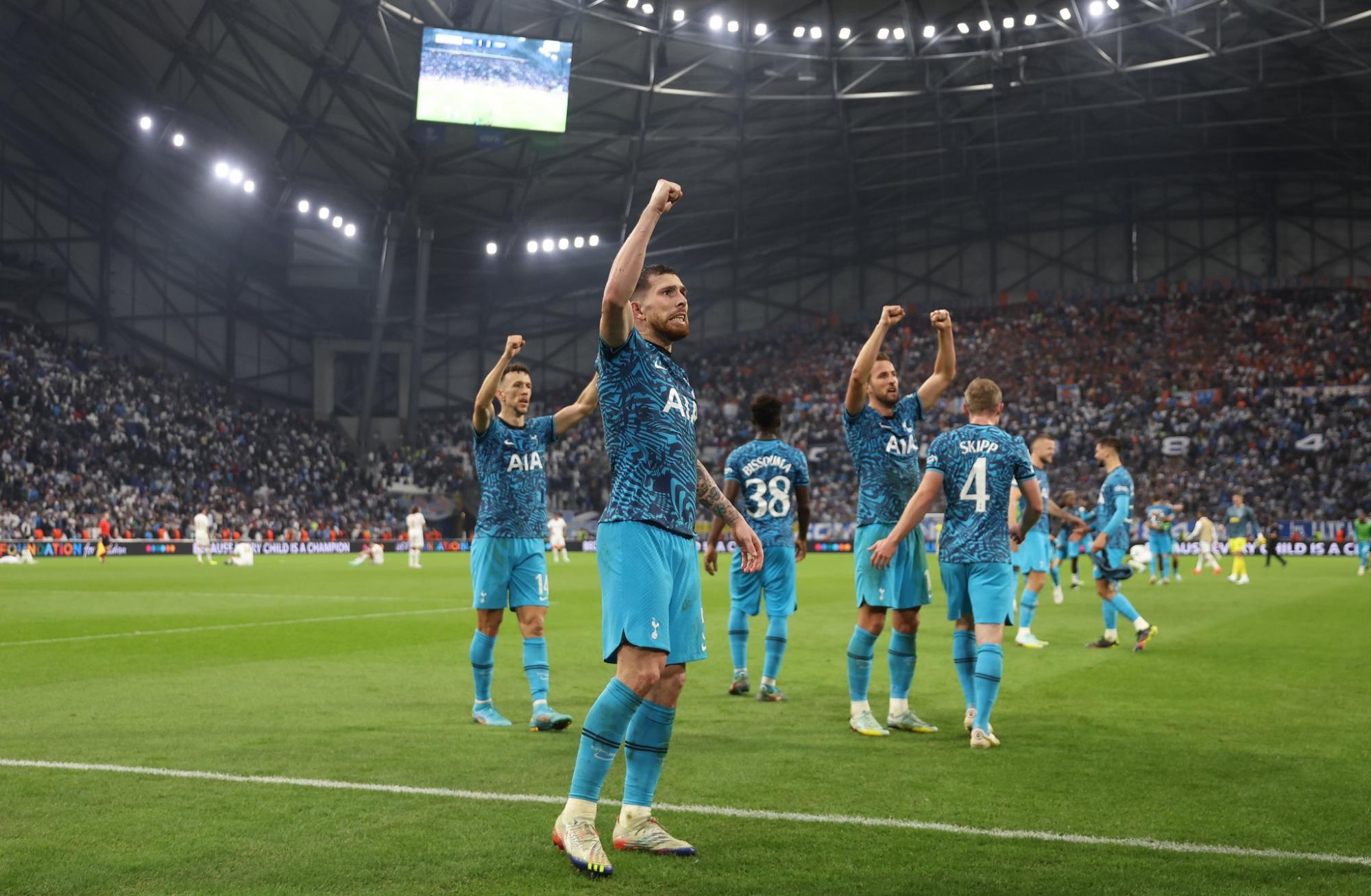 $!Tottenham accede a octavos de final de la Champions tras vencer al Marsella, que queda fuera de Europa