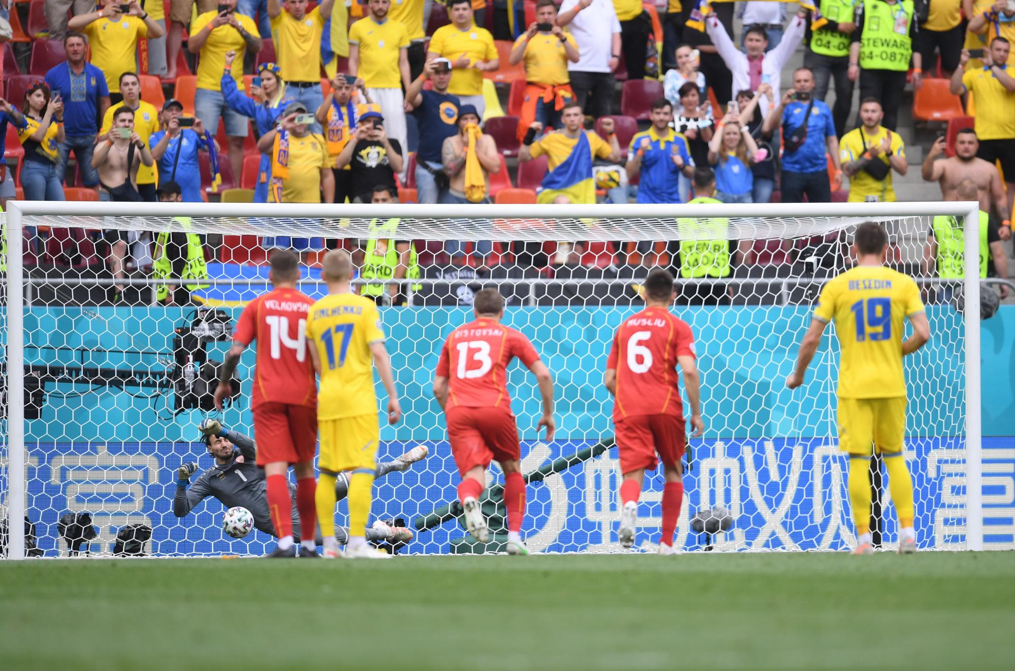 $!Sufrido triunfo ucraniano en la Eurocopa