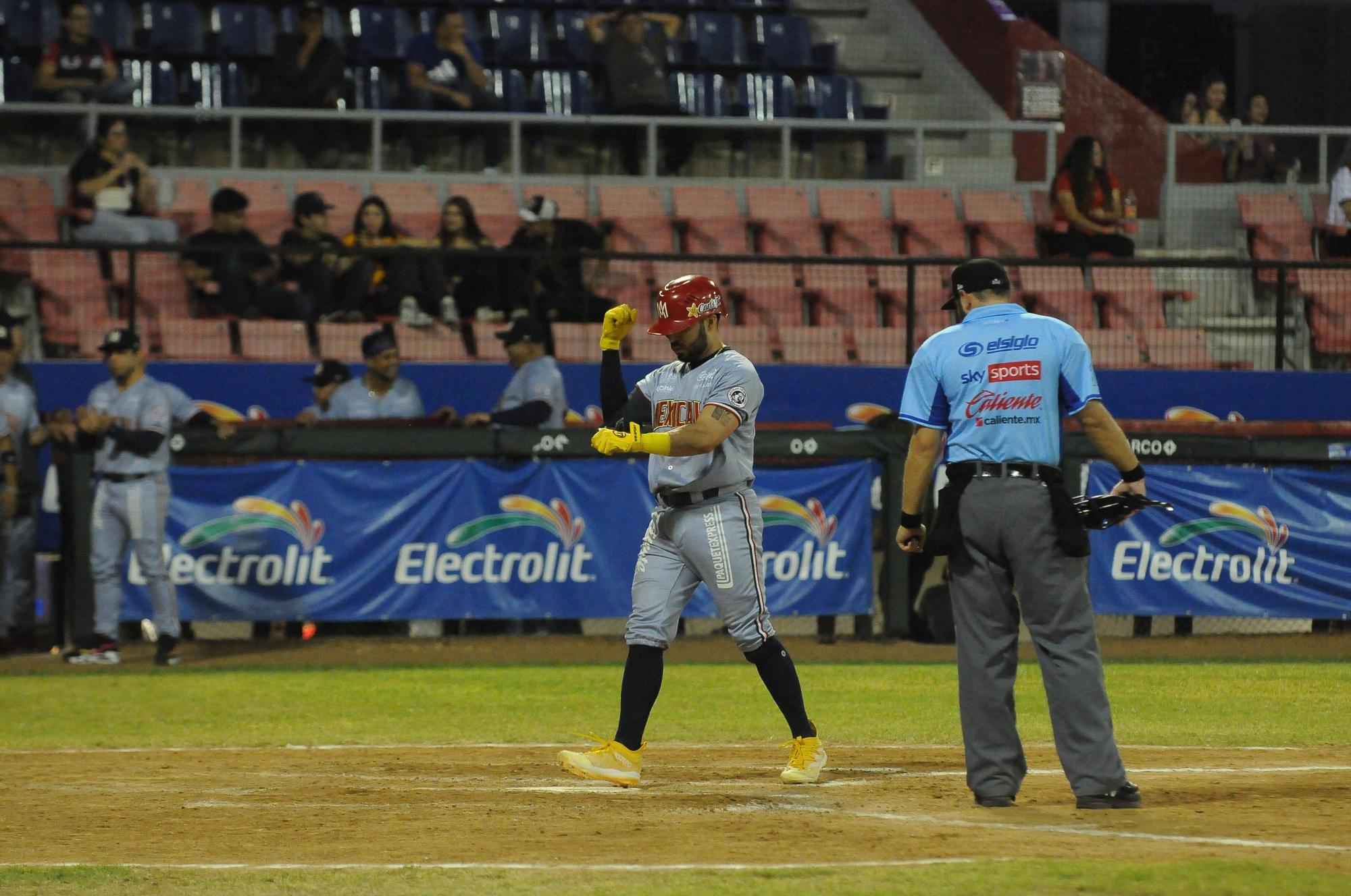 $!Águilas empareja la serie en Navojoa a base de poder
