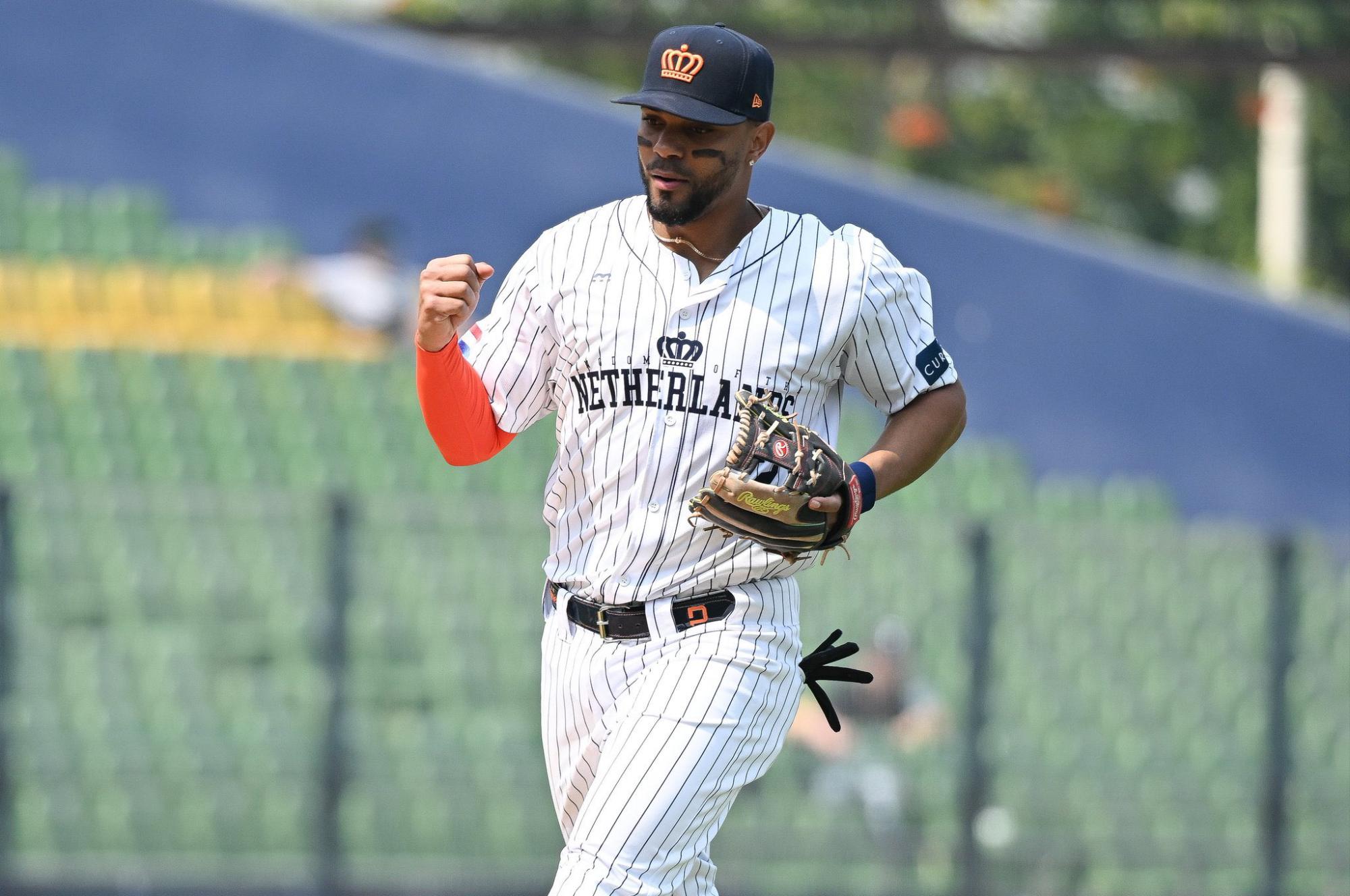 $!Xander Bogaerts y Jurickson Profar guían a Países Bajos sobre Panamá y lideran el Grupo A
