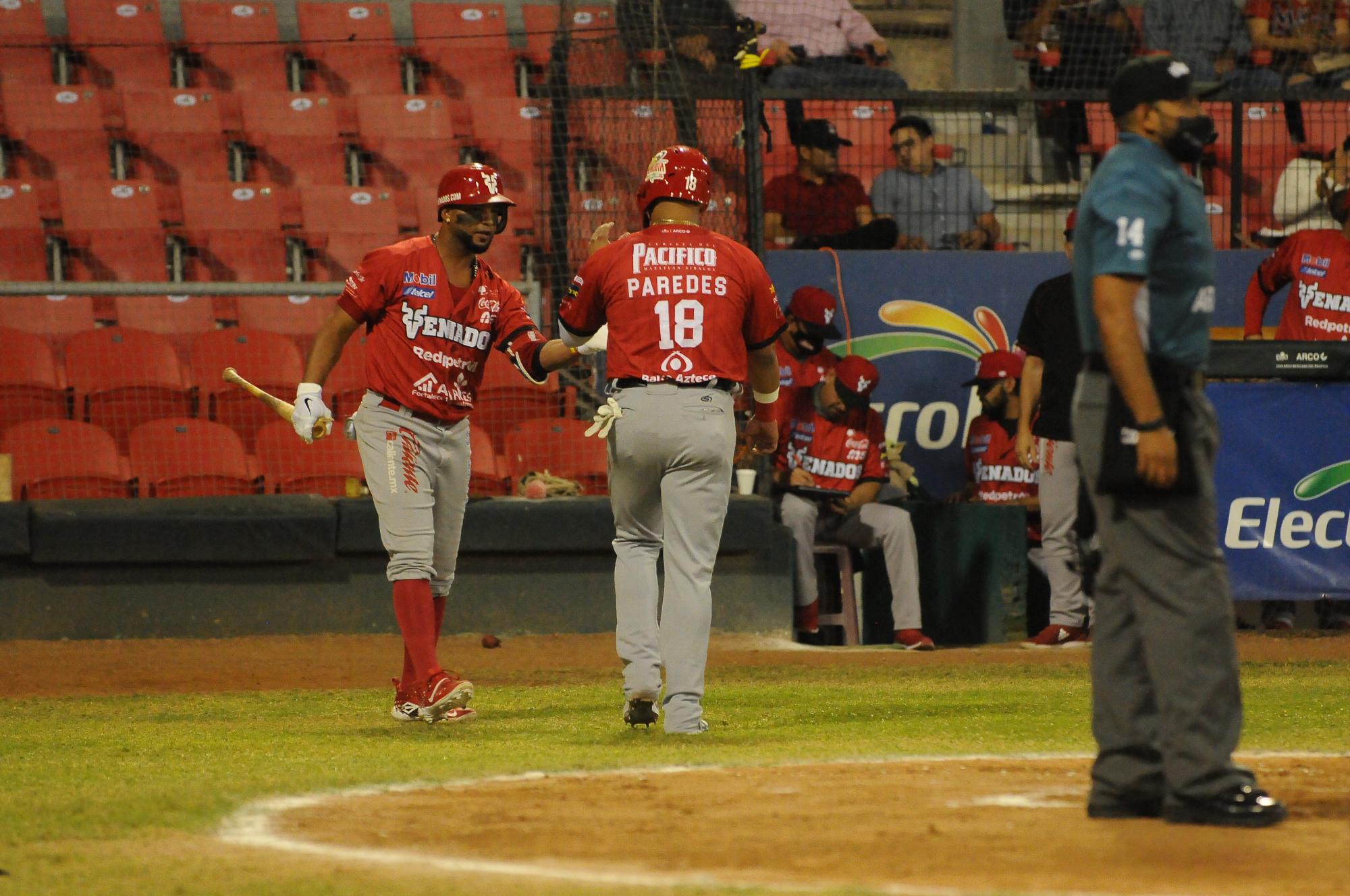 $!Venados de Mazatlán vence 8-6 a Mayos de Navojoa y asegura su primera serie como visitante