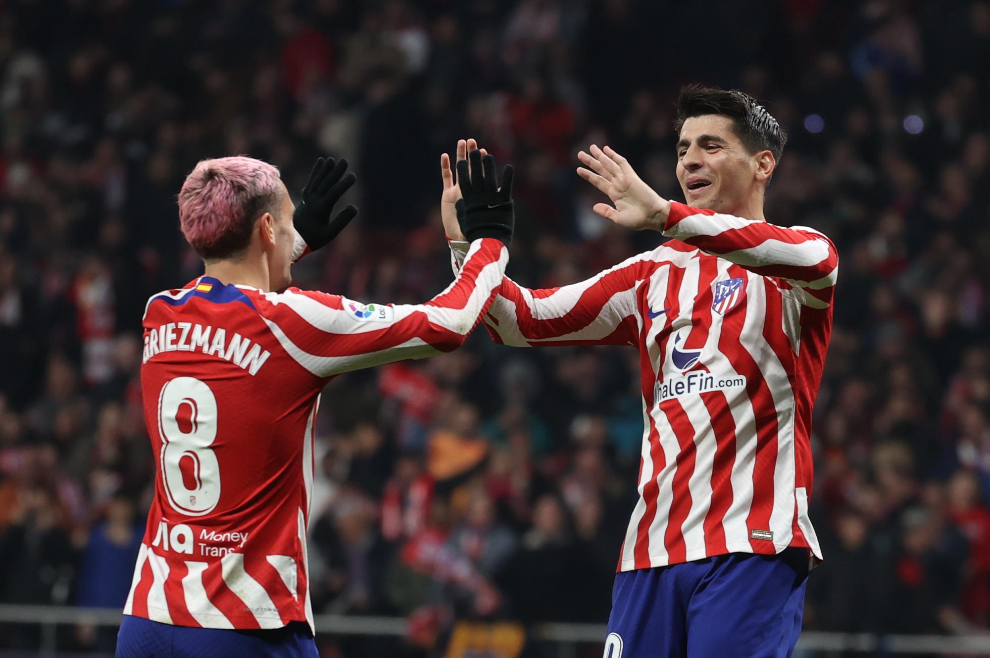 $!Atlético Madrid se ‘devora’ al Sevilla en el partido 613 de Diego Simeone como entrenador
