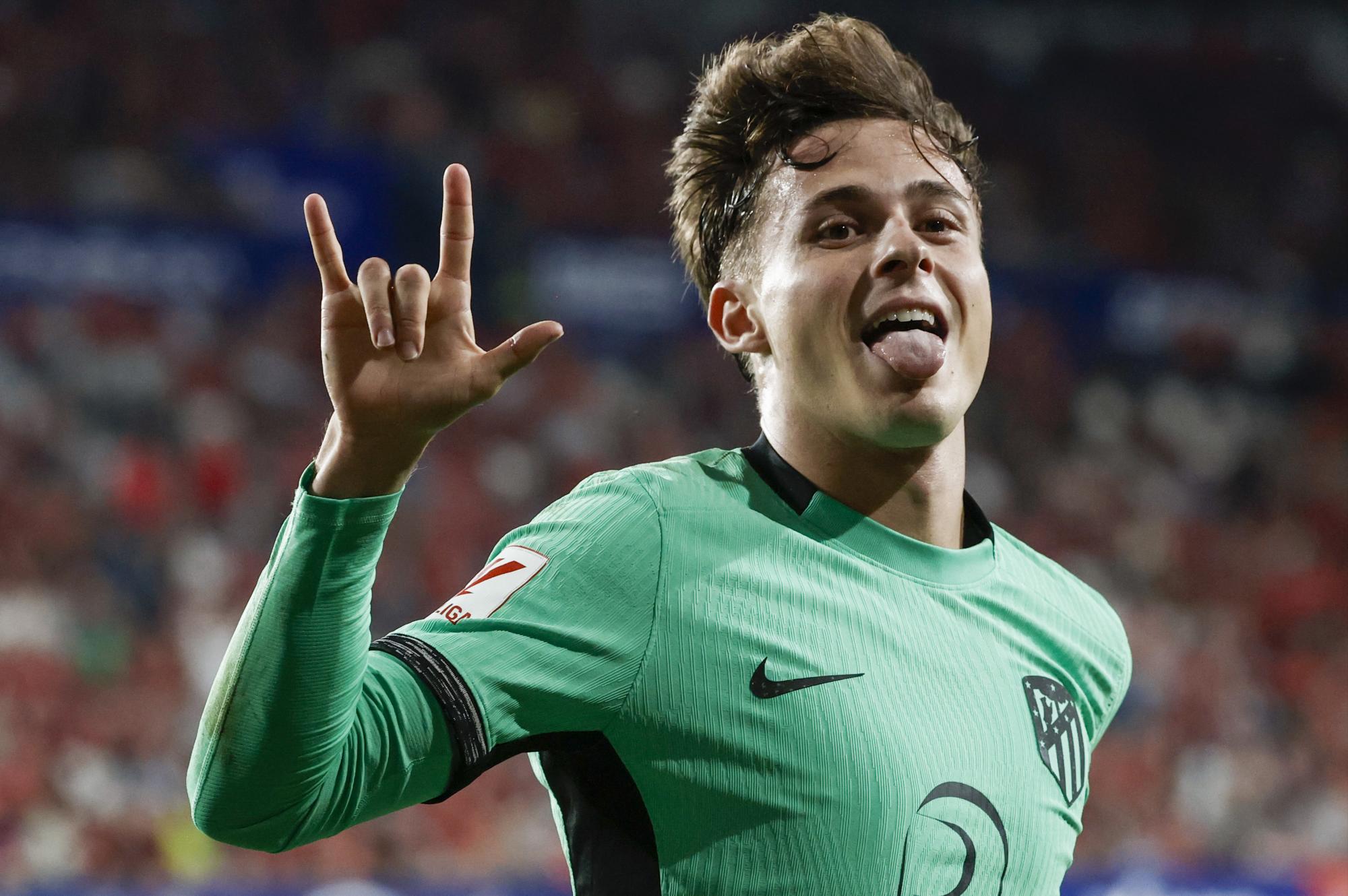 $!El Atlético sabe sufrir para sacar la victoria ante el Osasuna
