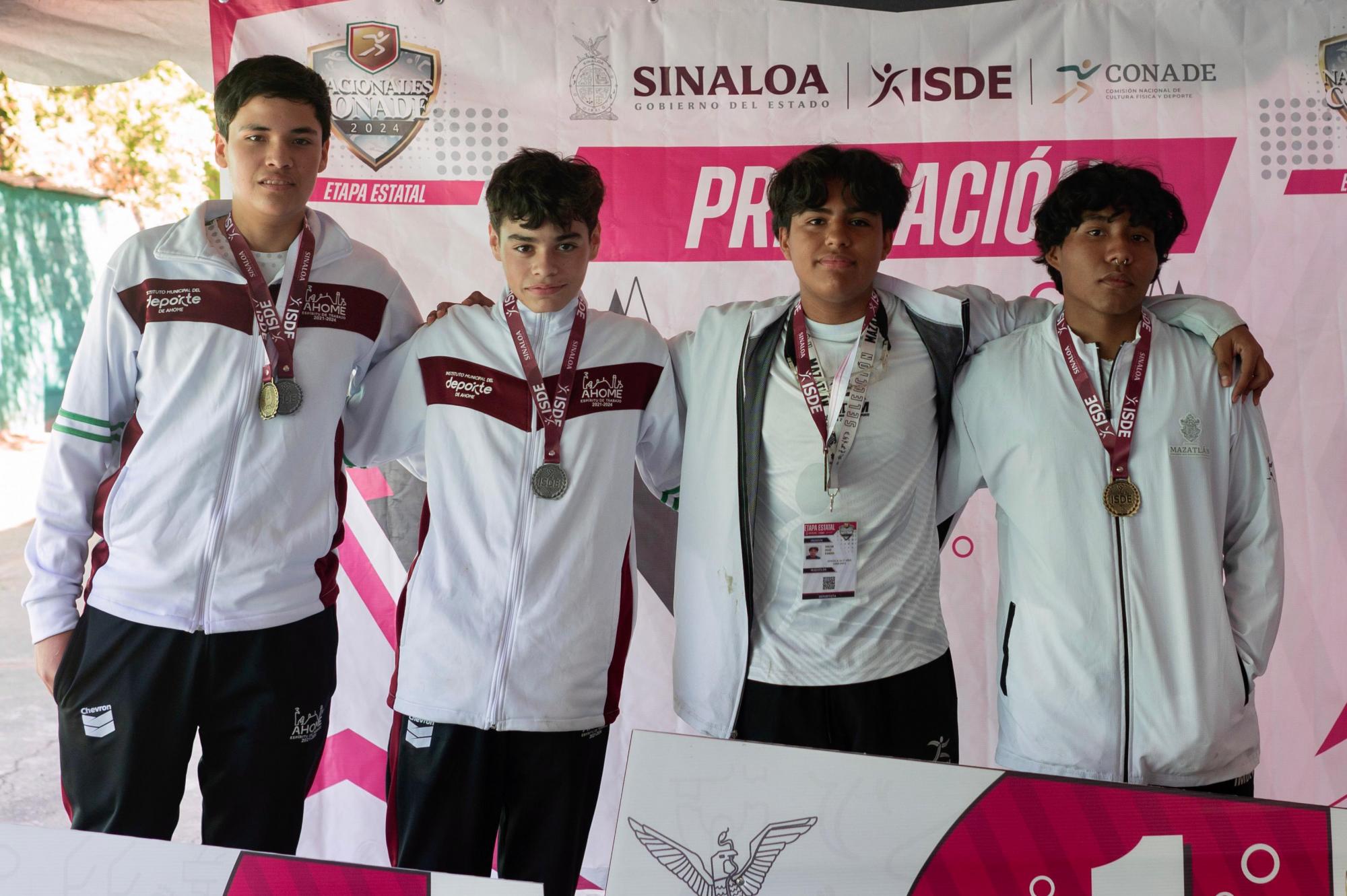 $!Para Ahome, el frontenis estatal de los Juegos Conade