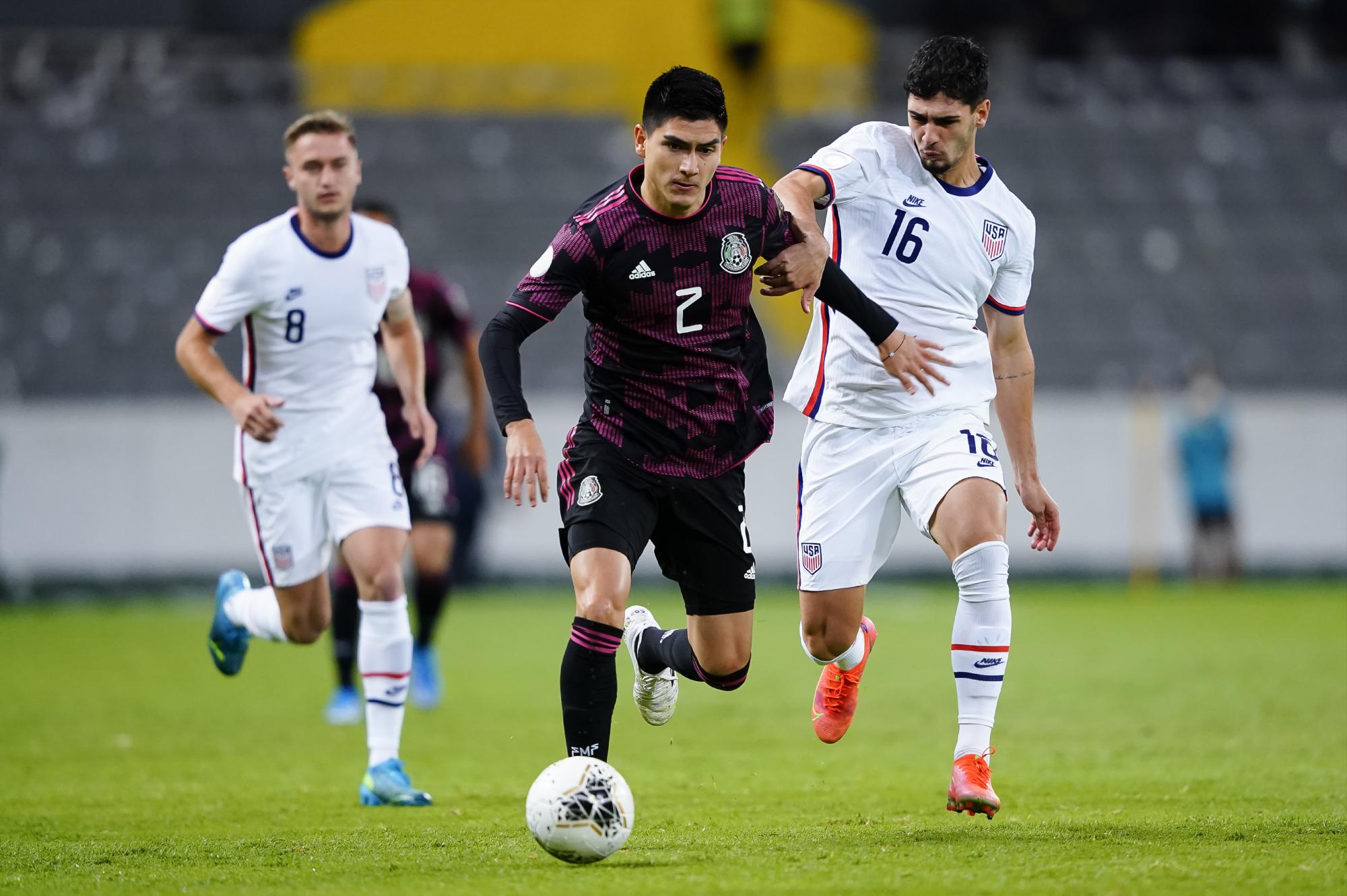 $!Uriel Antuna coloca a México en la cima del Preolímpico de Futbol