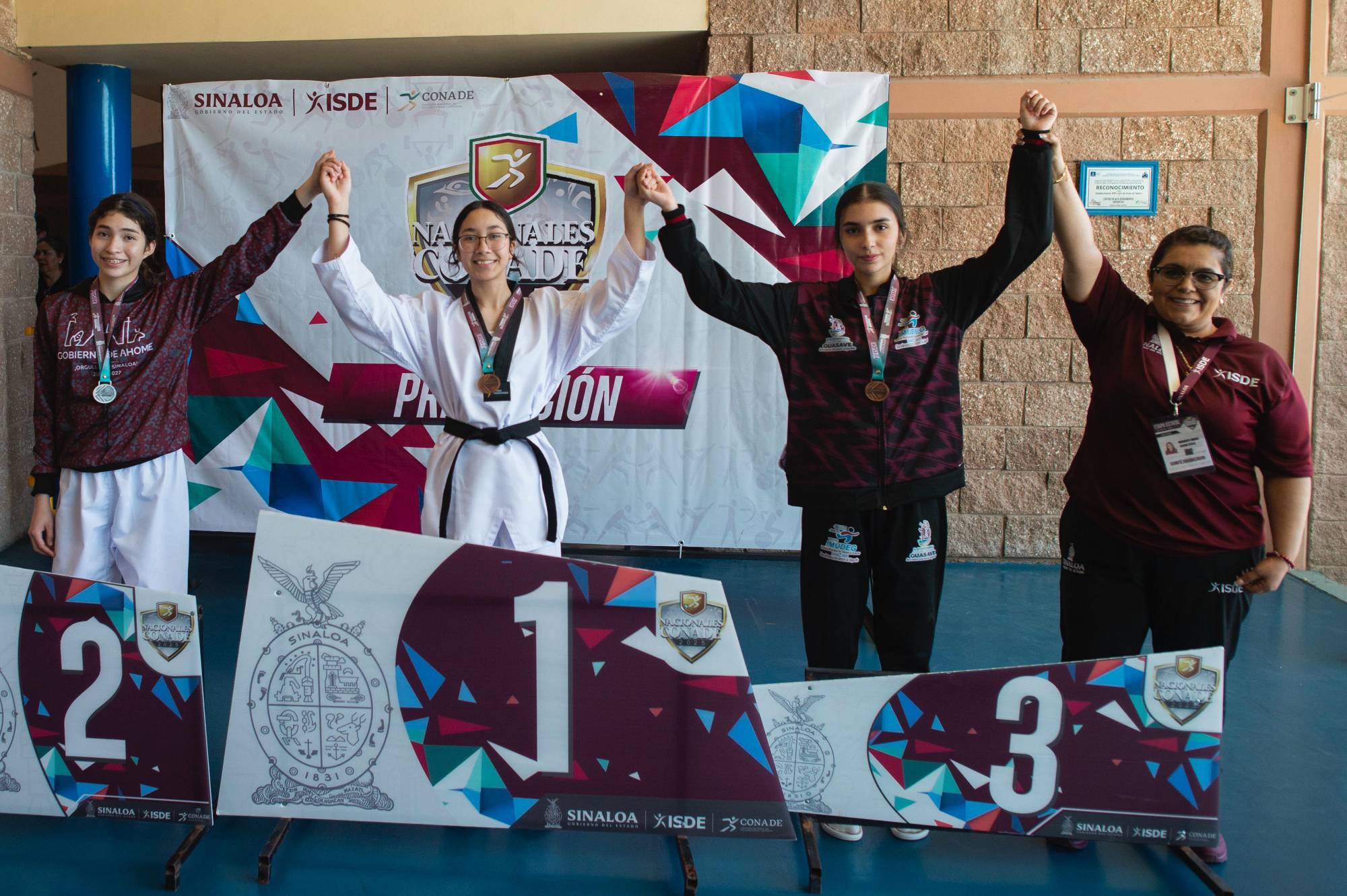 $!Cierra fuerte Culiacán en los estatales de taekwondo
