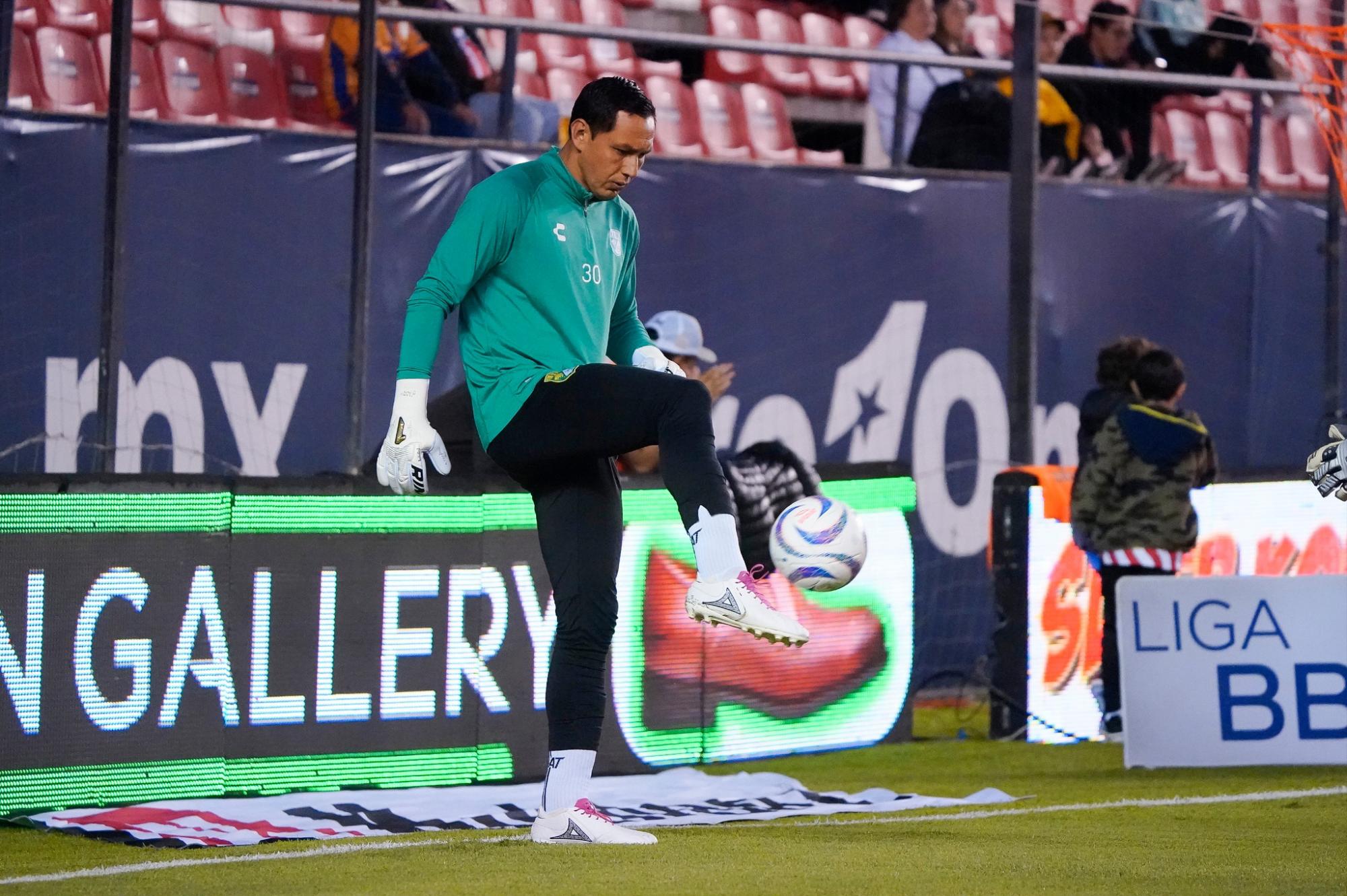 $!San Luis, San Luis, 23 de noviembre de 2023. , durante el partido de Play In del torneo Apertura 2023 de la Liga BBVA MX, entre Atletico San Luis y los Esmeraldas de León, celebrado en el estadio Alfonso Lastras Ramirez. Foto: Imago7/Sebastian Laureano Miranda