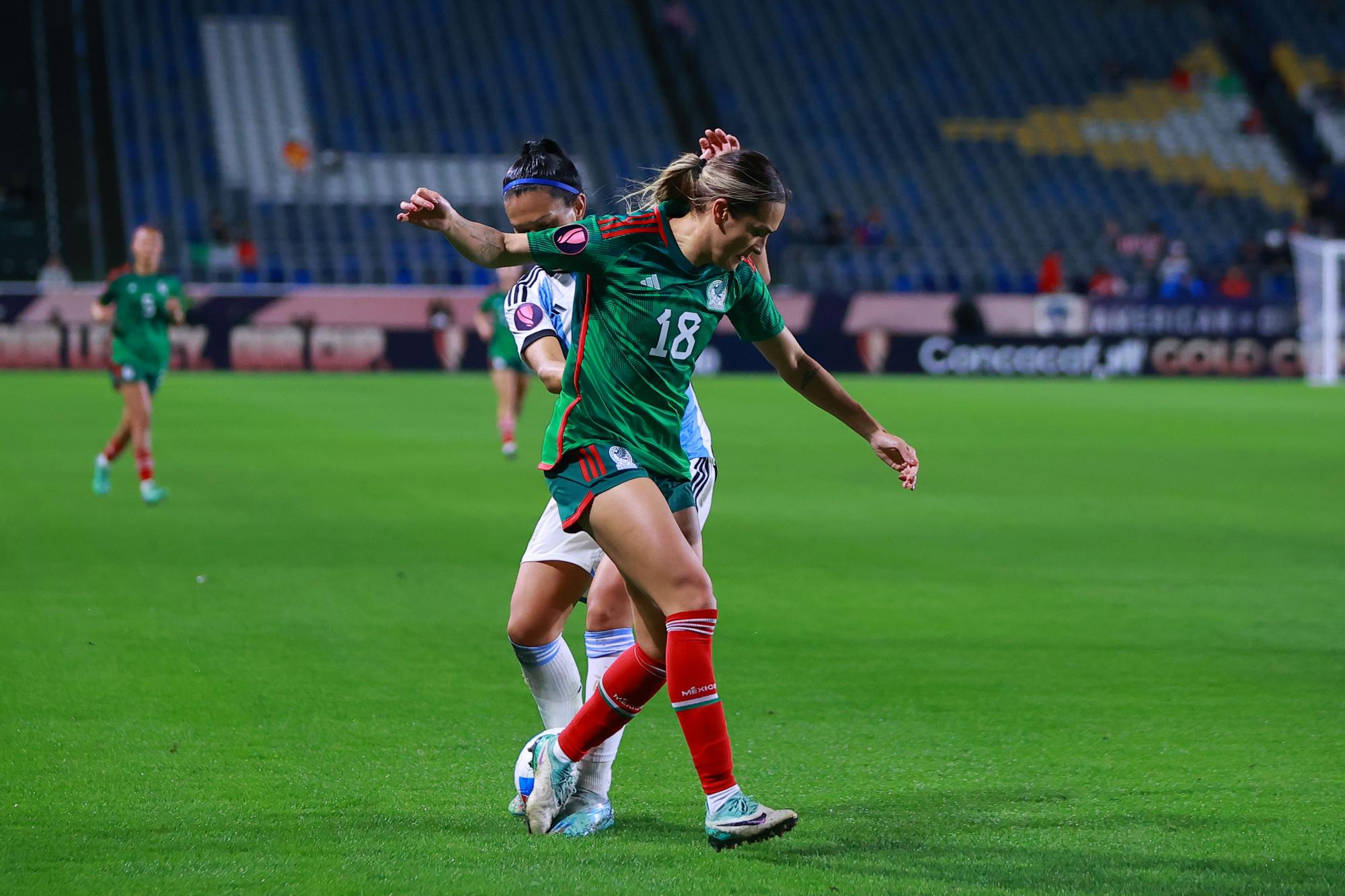 $!México perdona a Argentina y empata en el inicio de la Copa Oro W de Concacaf
