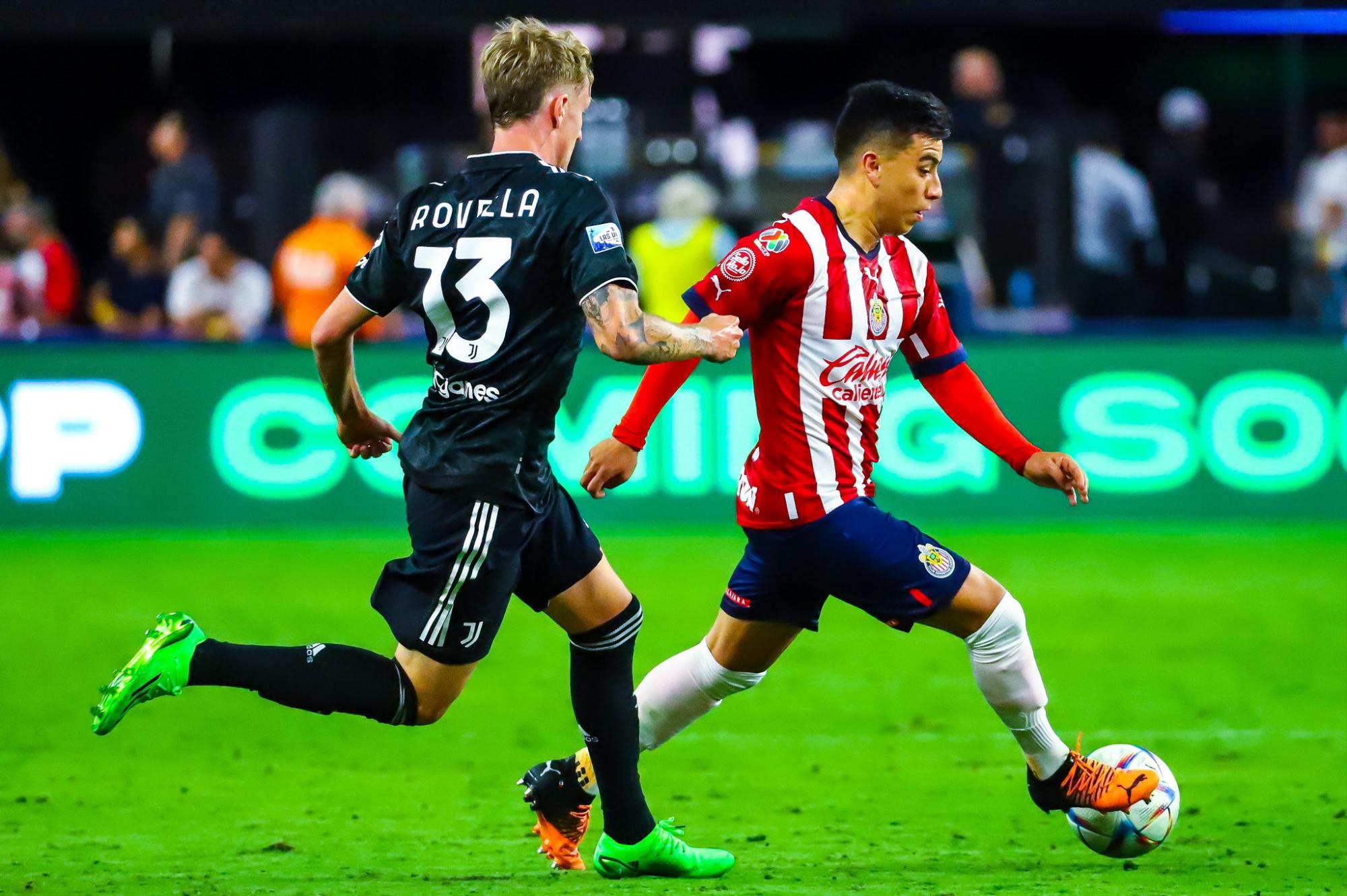 $!Juventus derrota 2-0 a Chivas en amistoso en Las Vegas