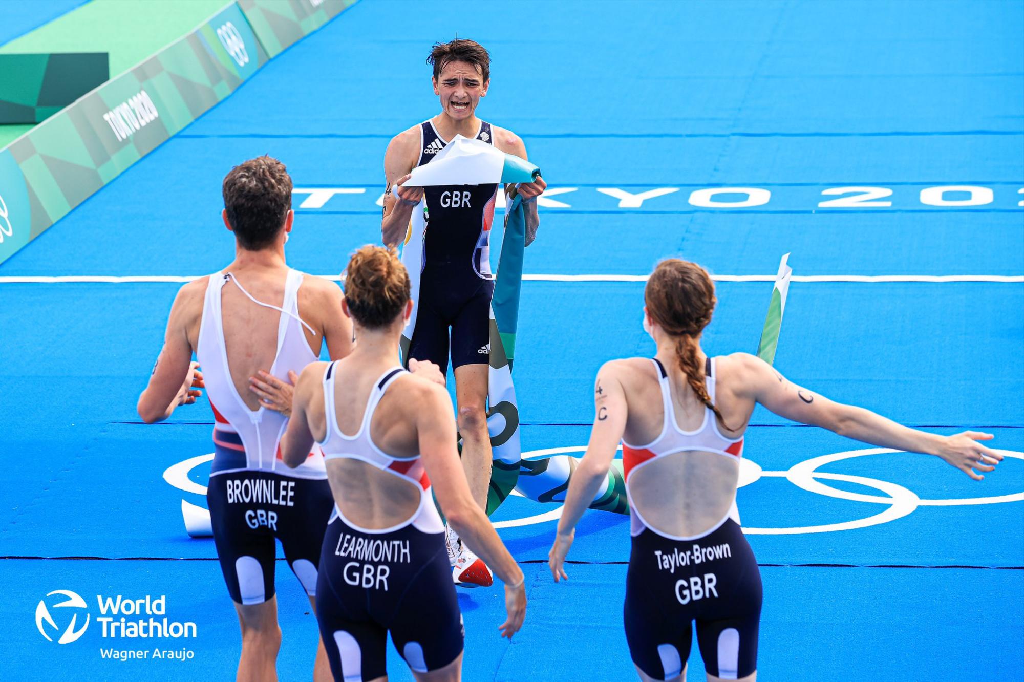 $!México concluye en sitio 16 en debut de relevos mixtos en triatlón olímpico