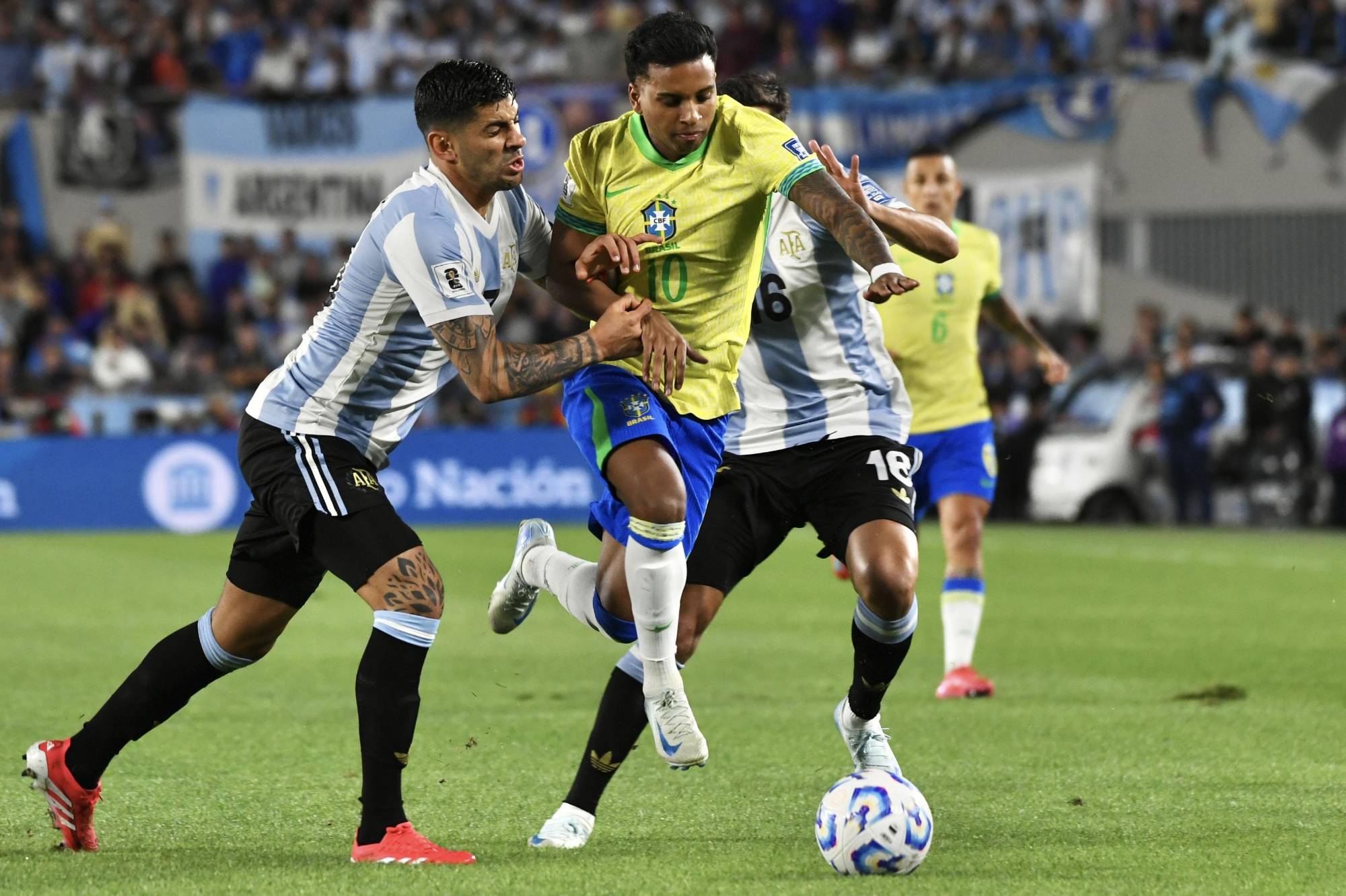 $!Argentina celebra con goleada ante Brasil su temprana clasificación al Mundial 2026