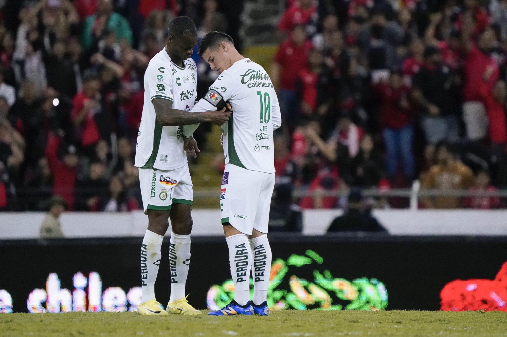 $!León remonta ante Atlas en debut de James Rodríguez