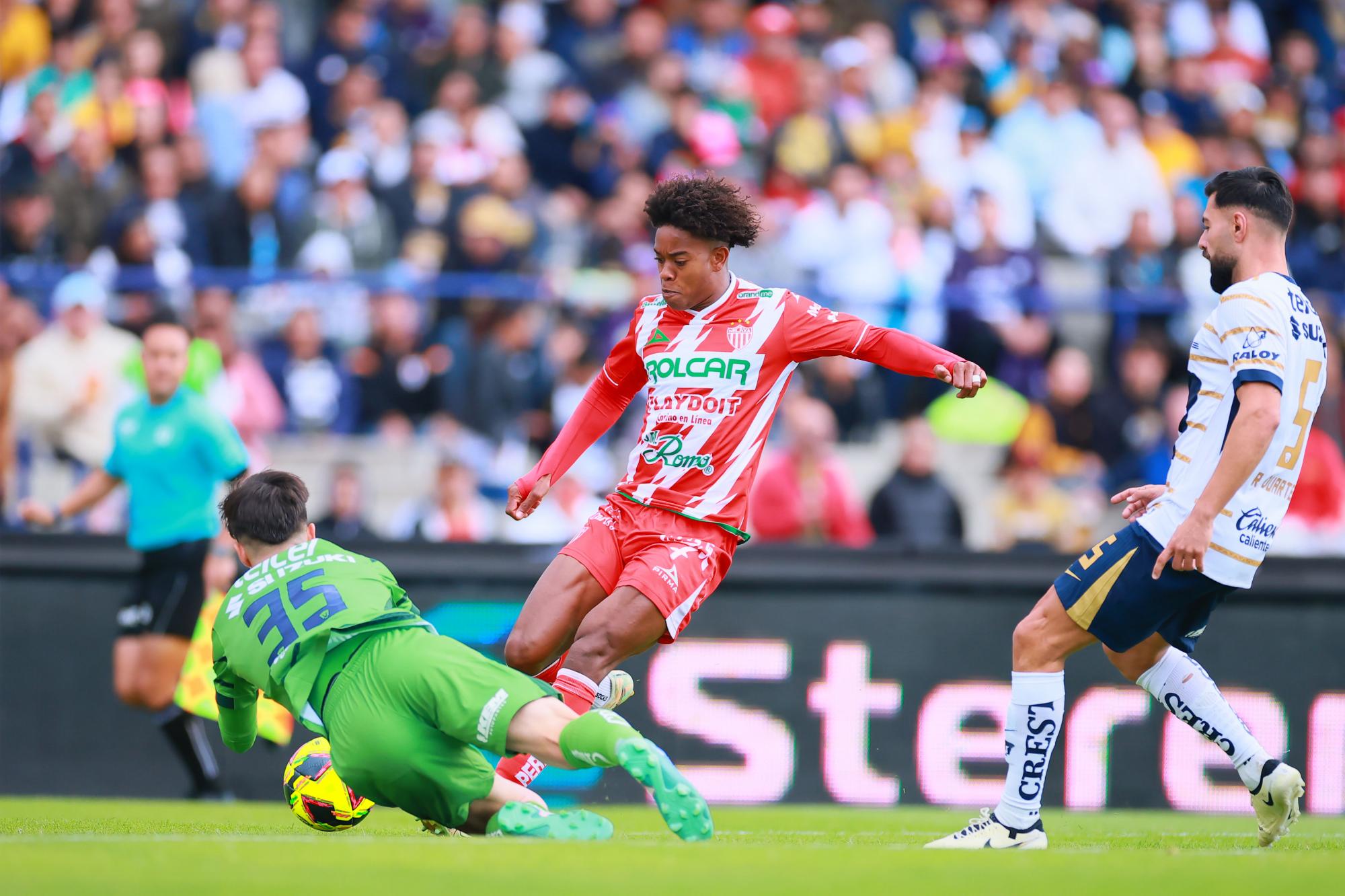 $!Pumas aguanta la presión y derrota a Necaxa en el arranque del Clausura 2025