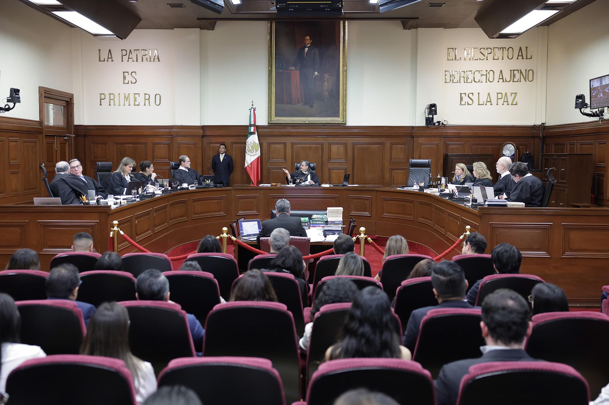 $!‘La sociedad y la historia juzgarán a quienes hemos juzgado’, dice Norma Piña al concluir última sesión de la Corte