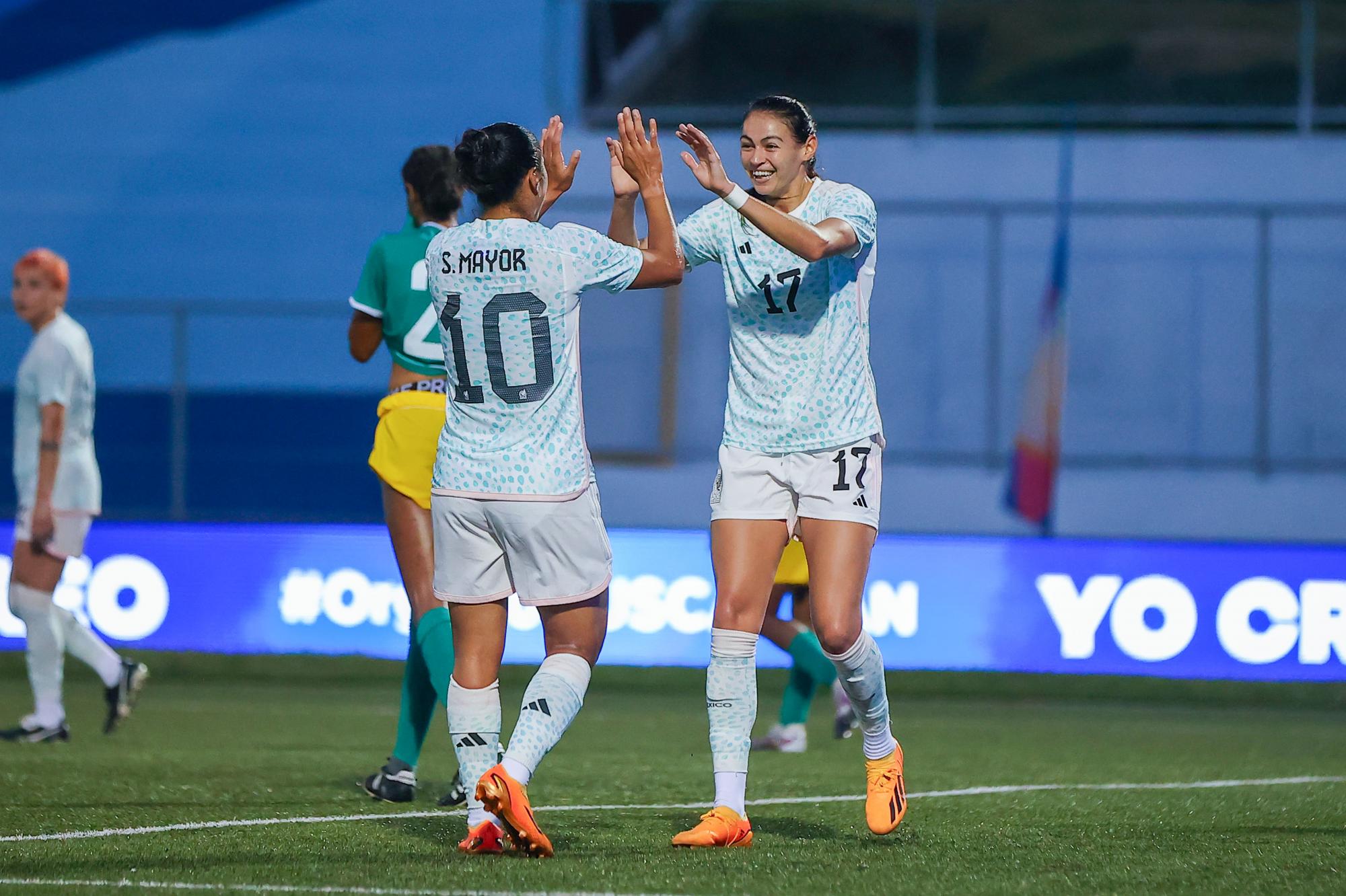 $!Tri Femenil se impuso ante Jamaica con un festival de goles en los JCC