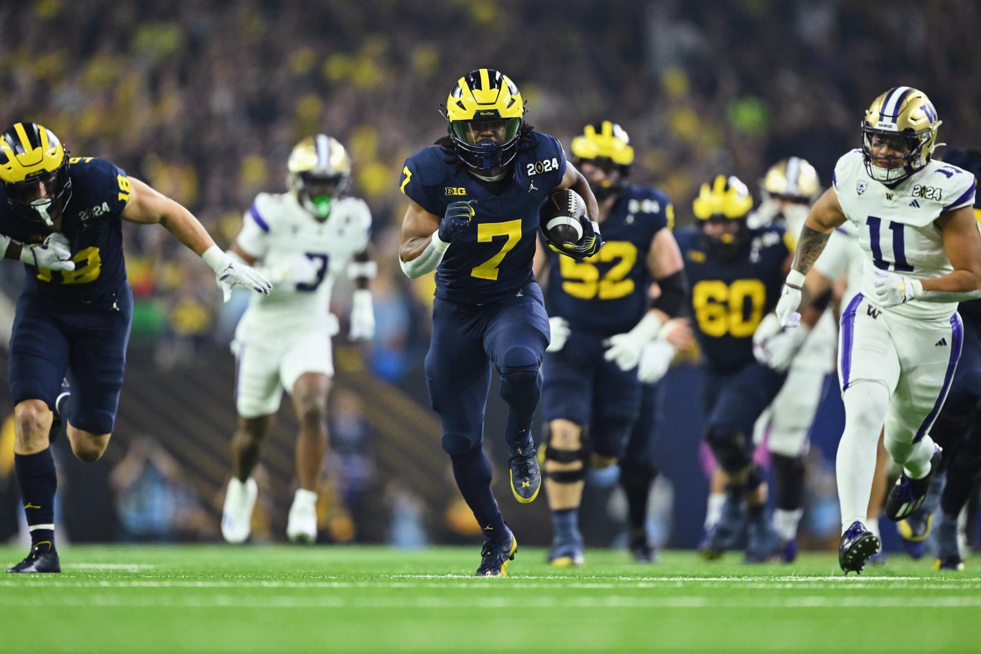 $!Michigan gana el título colegial de la NCAA tras vencer a Washington