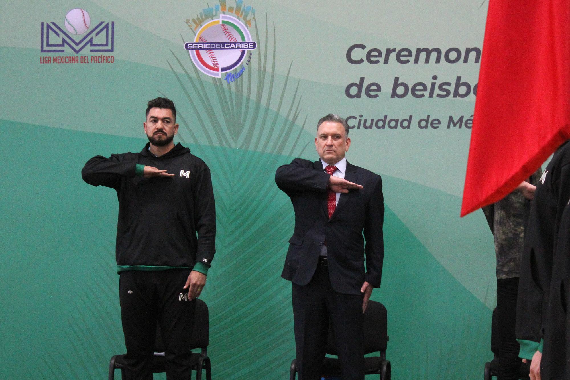 $!Abanderan a Naranjeros de Hermosillo para la Serie del Caribe Miami 2024