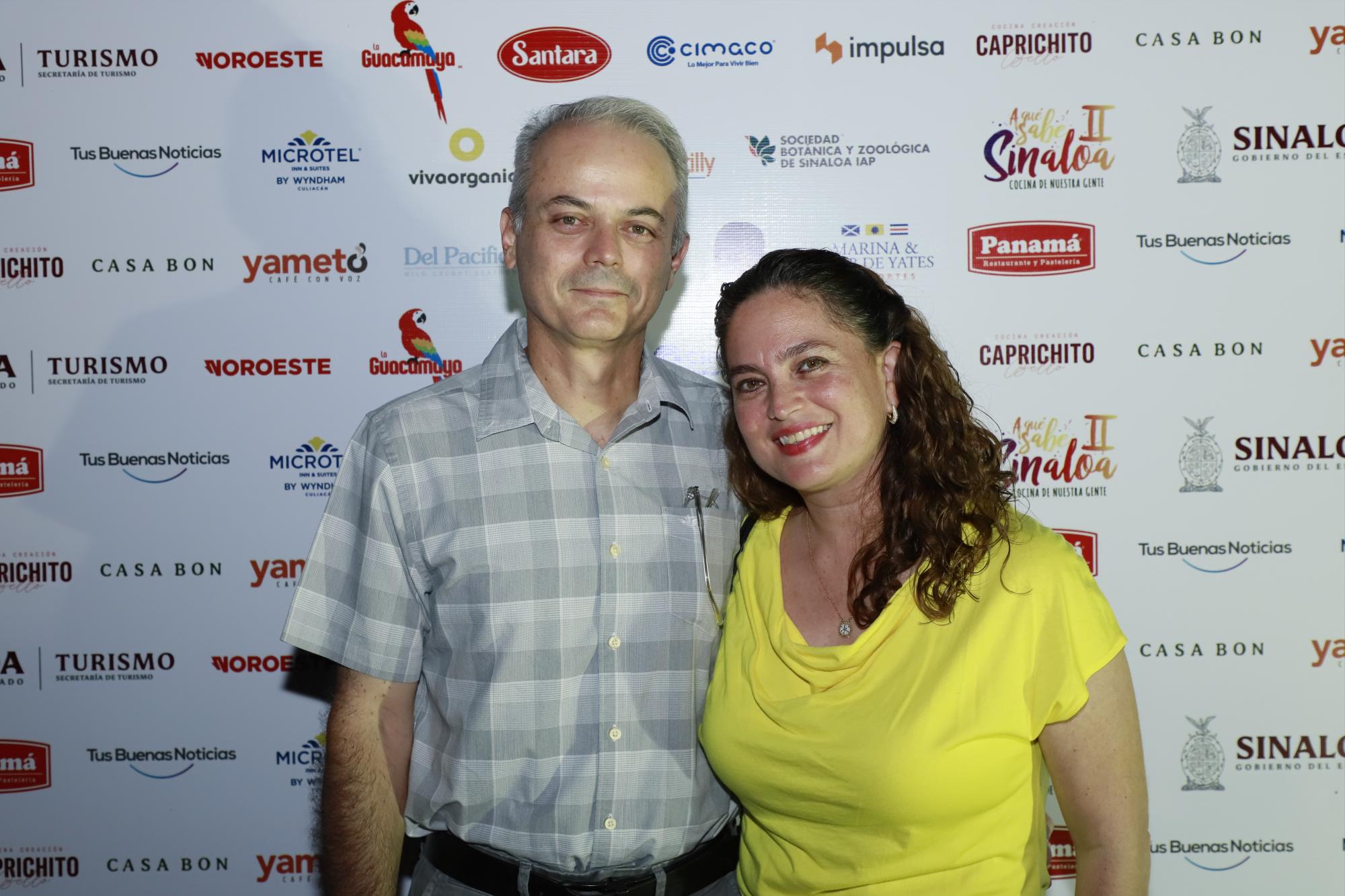 $!Giordano Pérez y Larissa Ávila.