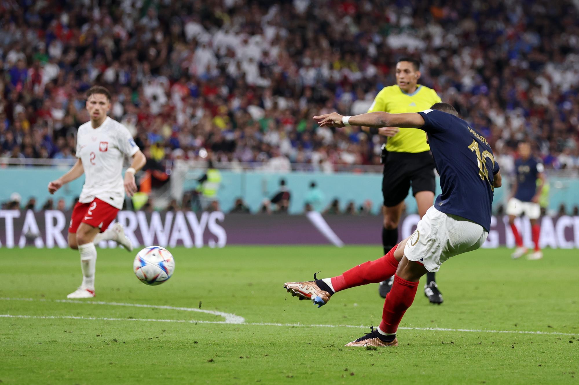 $!Francia vence a Polonia con doblete de Mbappé y avanza a cuartos