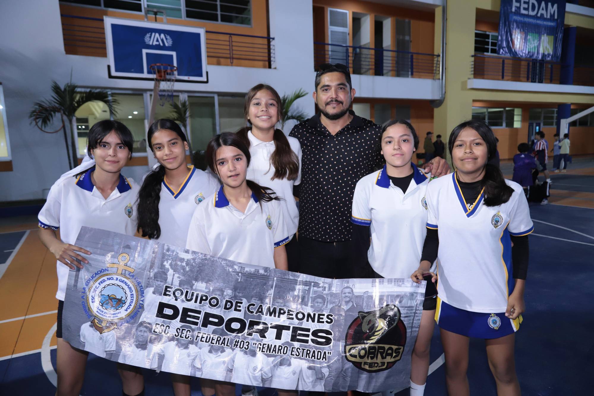 $!Equipo Femenil Cobras de la Federal 3 “Genaro Estrada”.