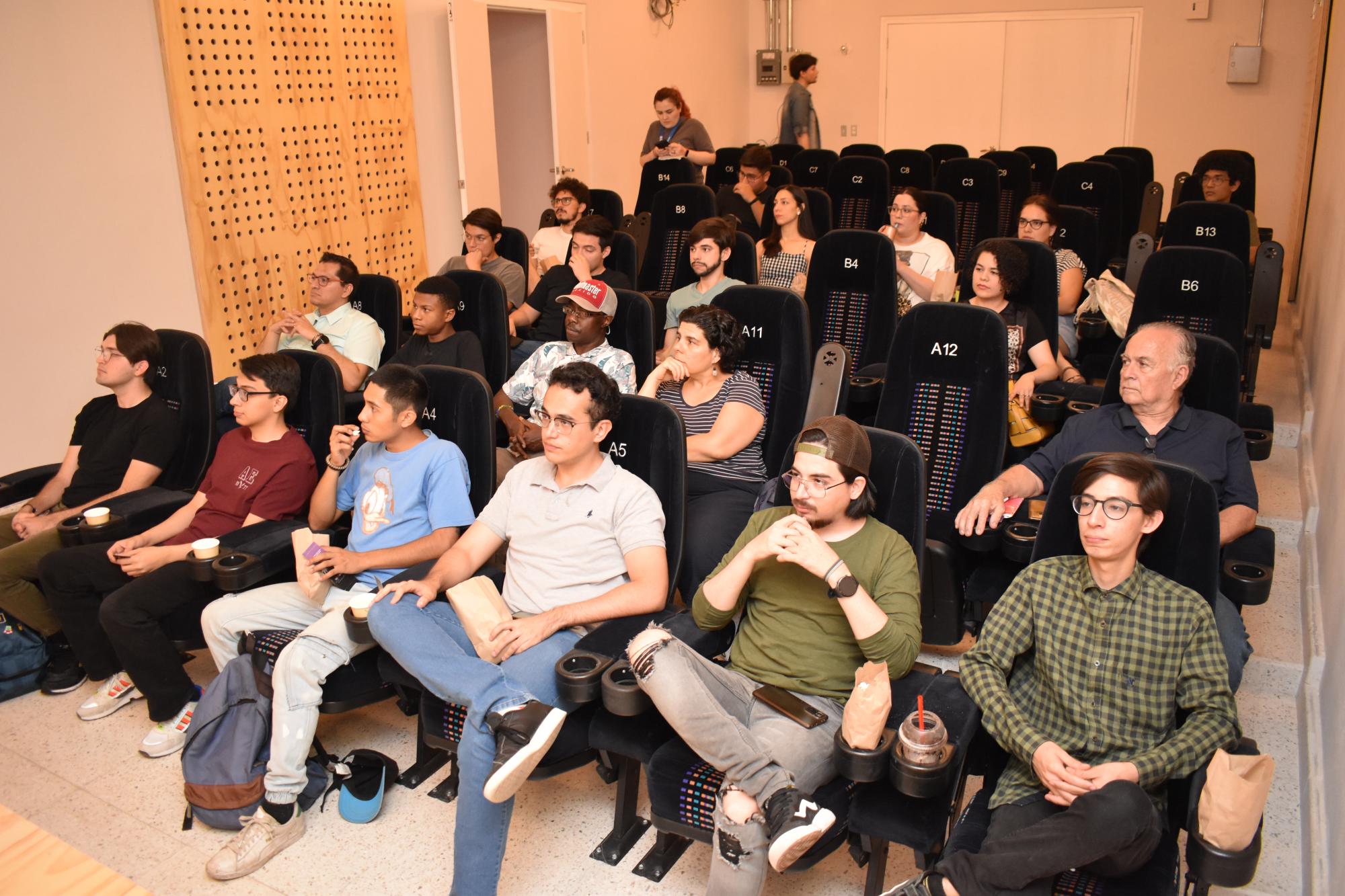 $!El público disfrutó de la proyección