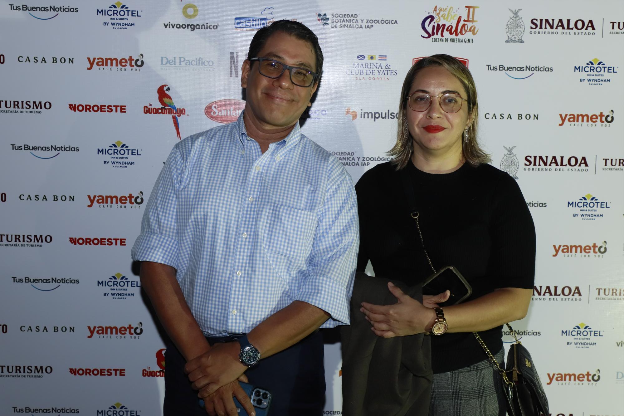 $!Marco Álvarez y Noemí García.