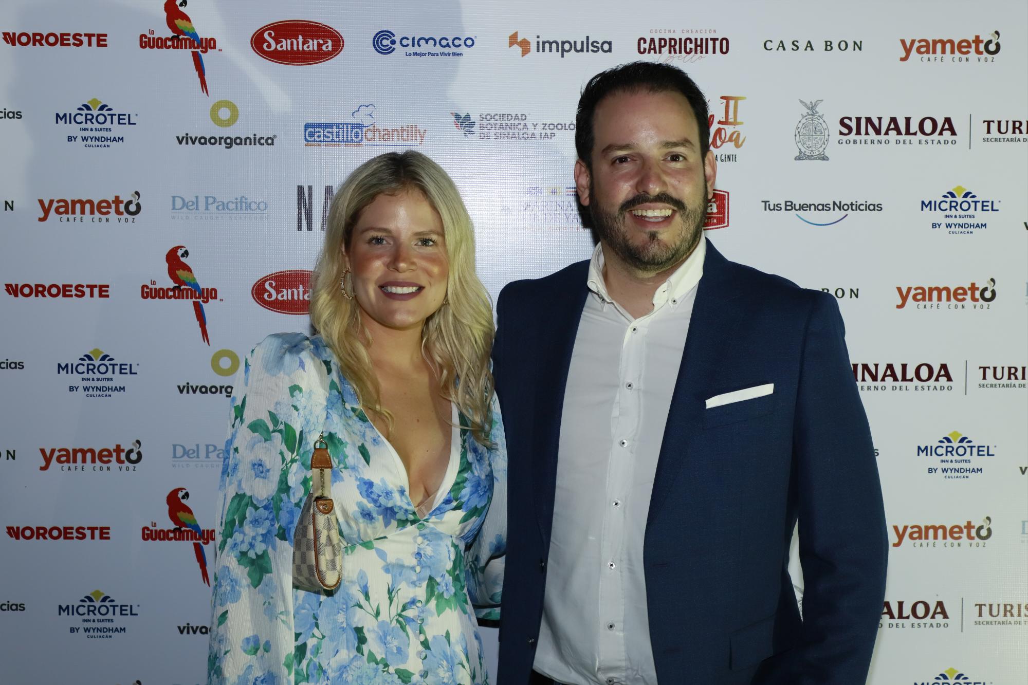 $!Natalia García y Ricardo Velarde.